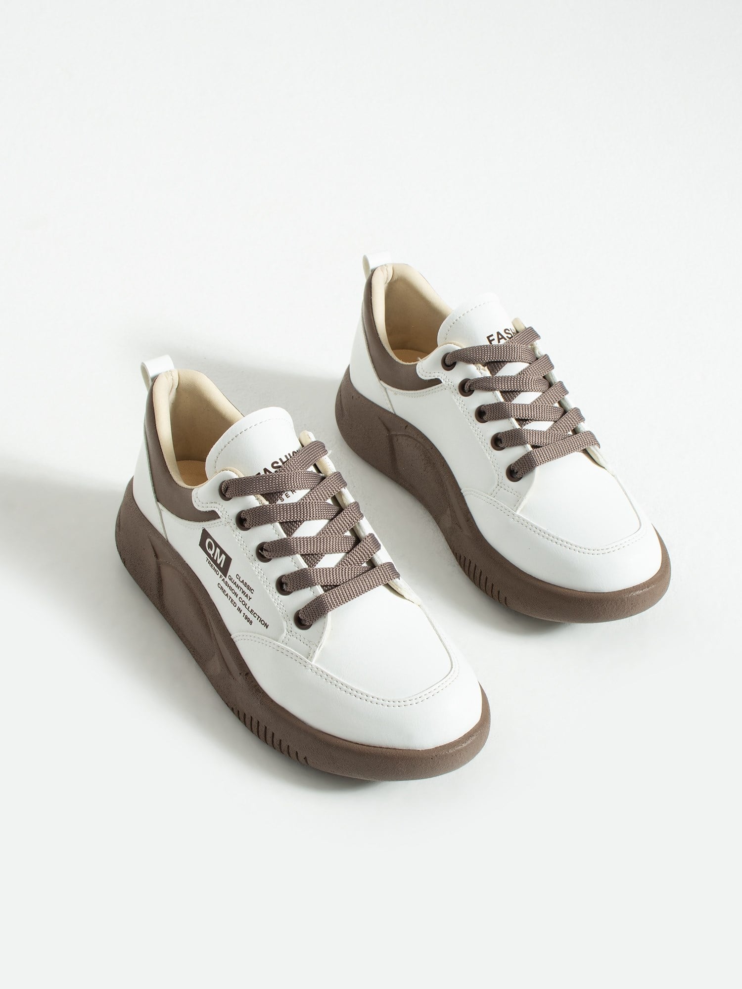 DESİRE Beyaz Bağcıklı Kadın Spor Ayakkabı