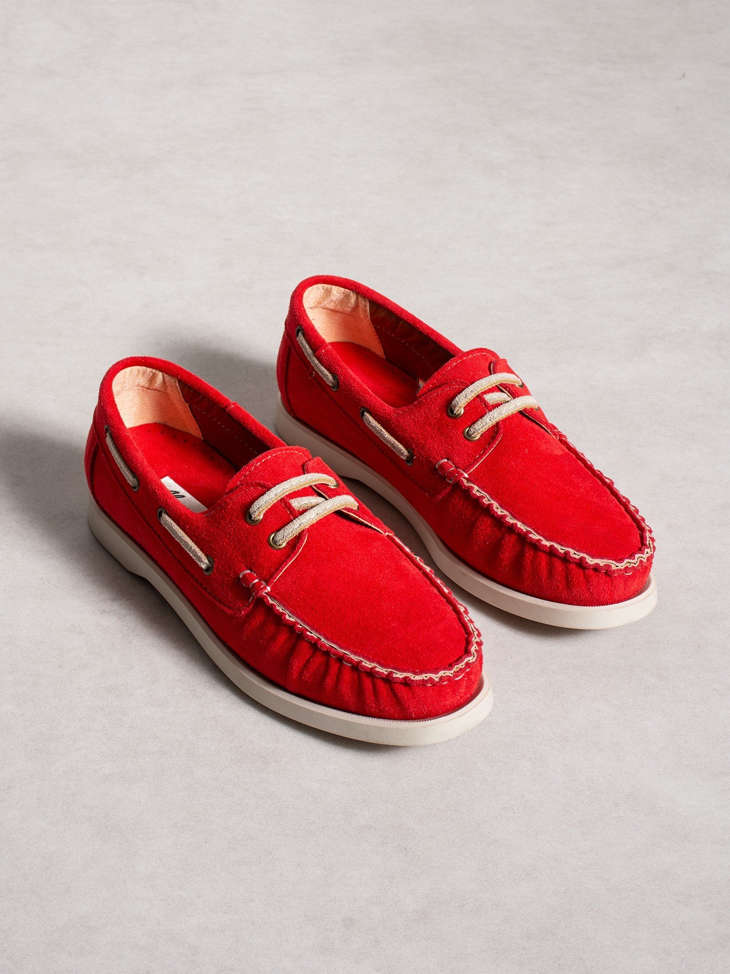 ELMAR Kırmızı Bağcıklı Kadın Loafer