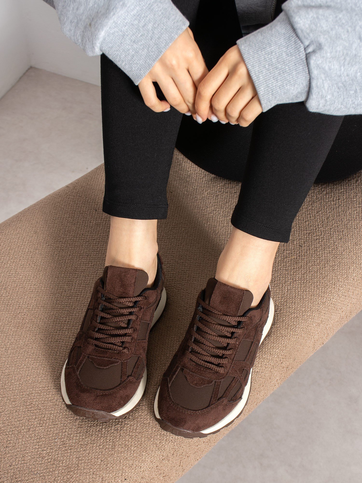 ELVİA Kahve Kadın Sneakers