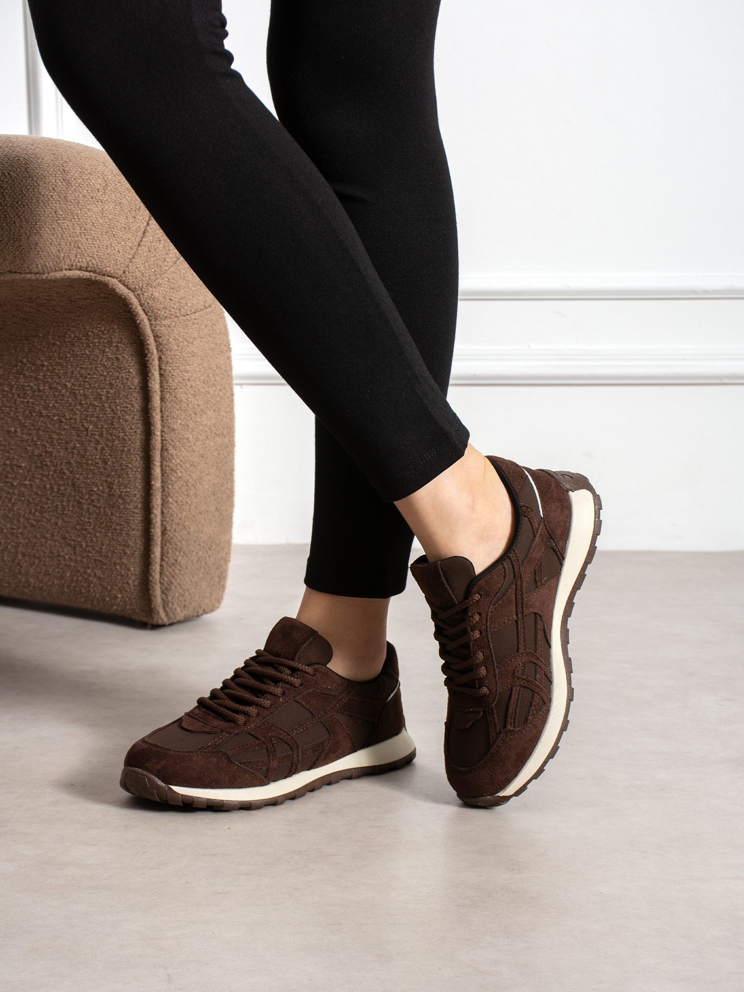 ELVİA Kahve Kadın Sneakers