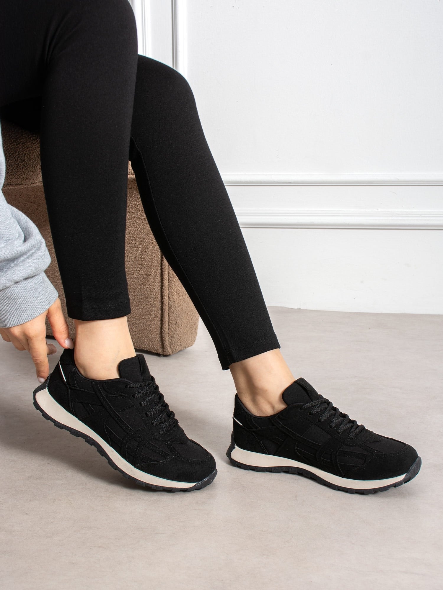 ELVİA Siyah Kadın Sneakers