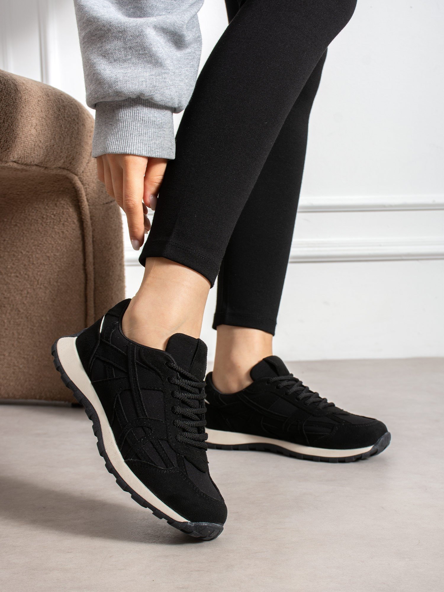 ELVİA Siyah Kadın Sneakers