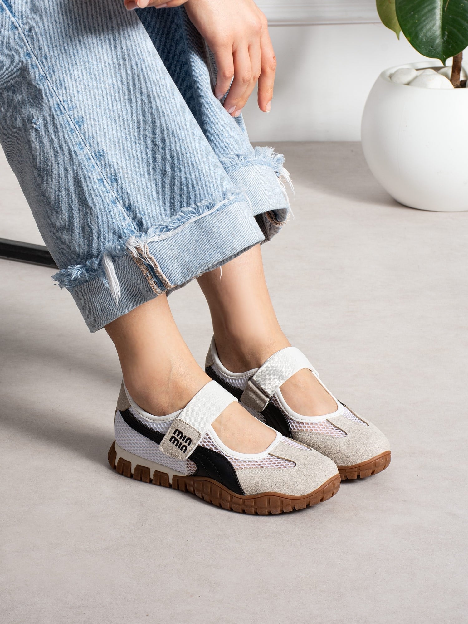 ENDO Beyaz Kadın Sneakers