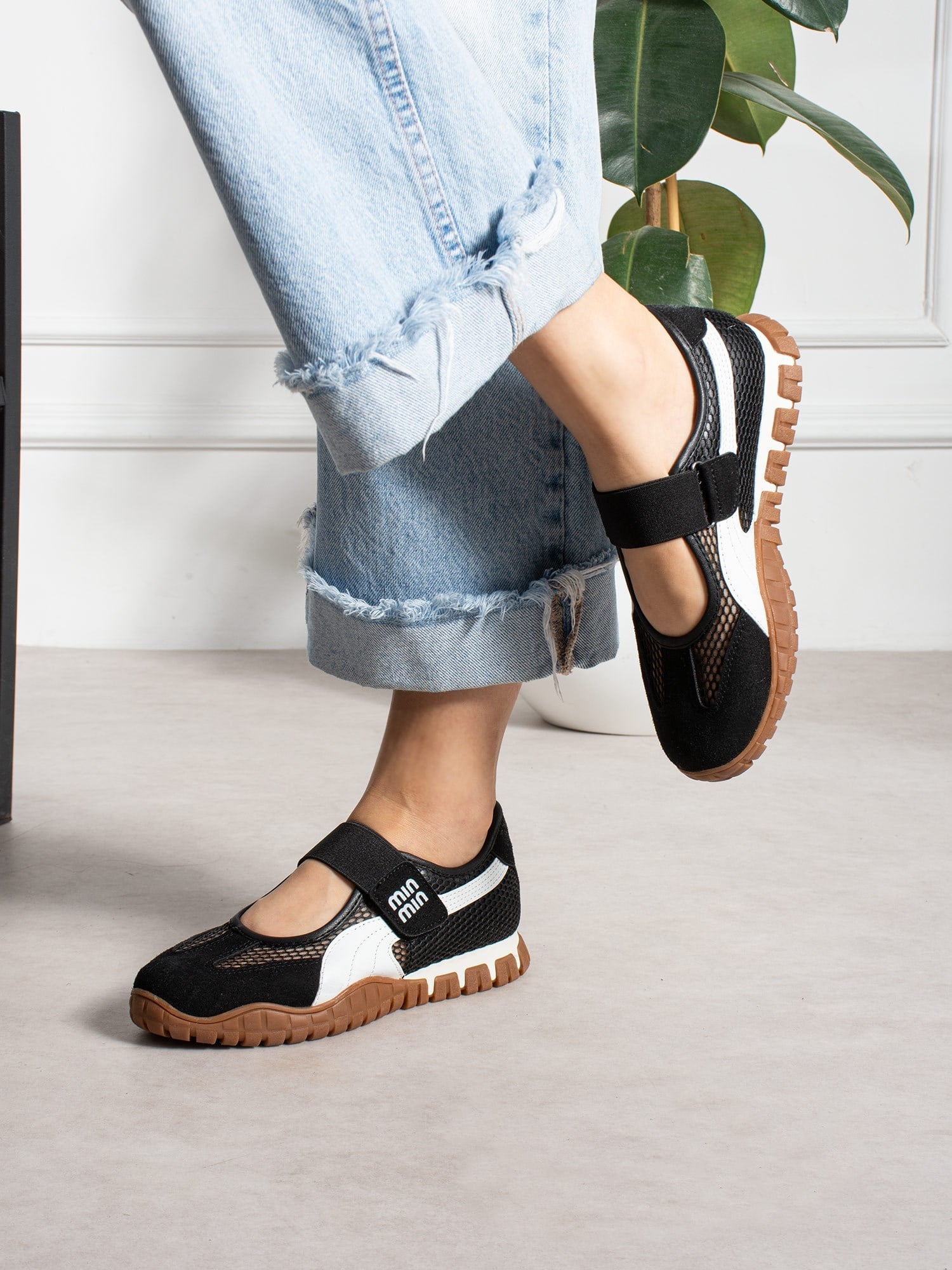 ENDO Siyah Kadın Sneakers