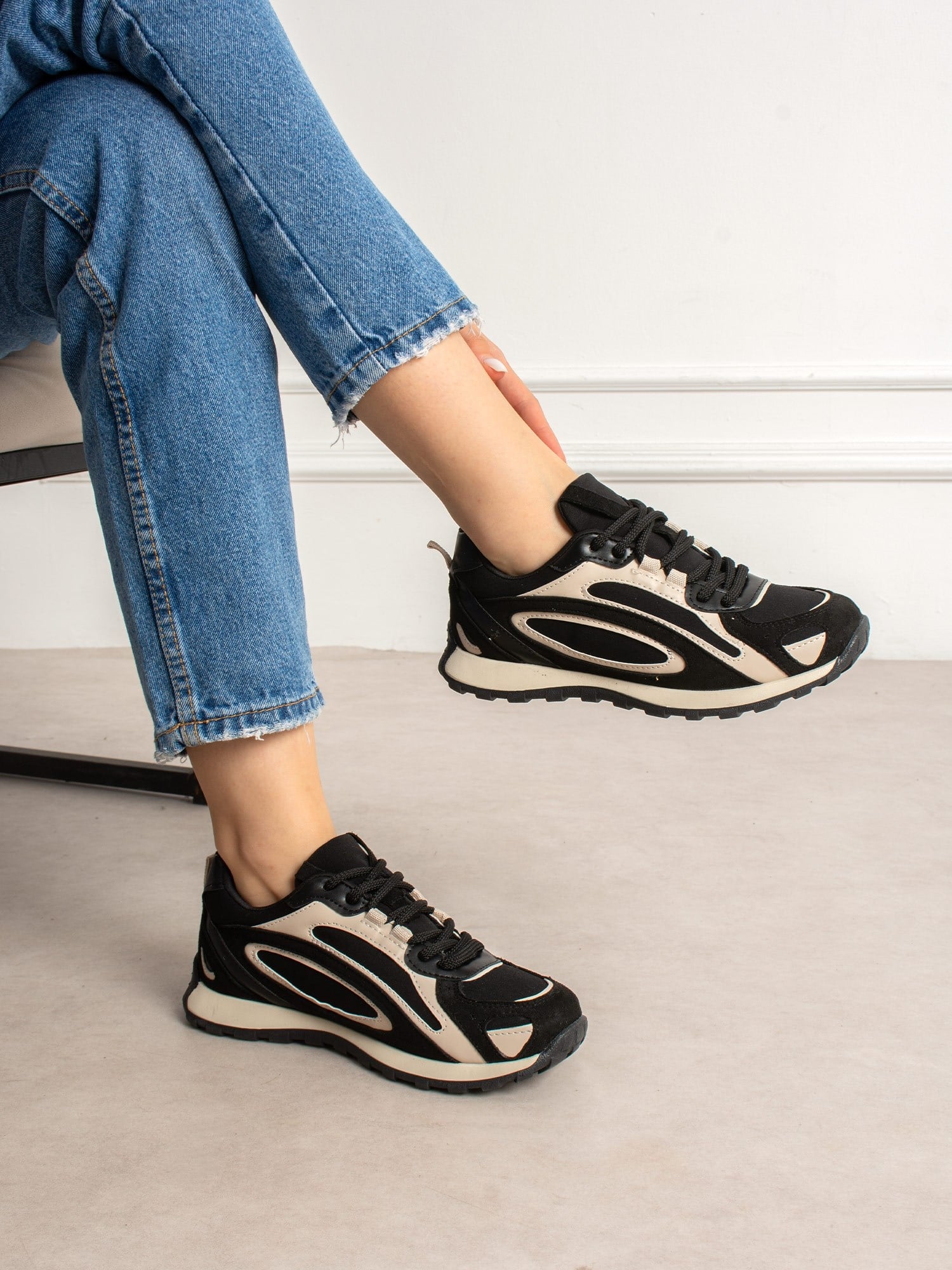 KEVER Siyah Kadın Sneakers