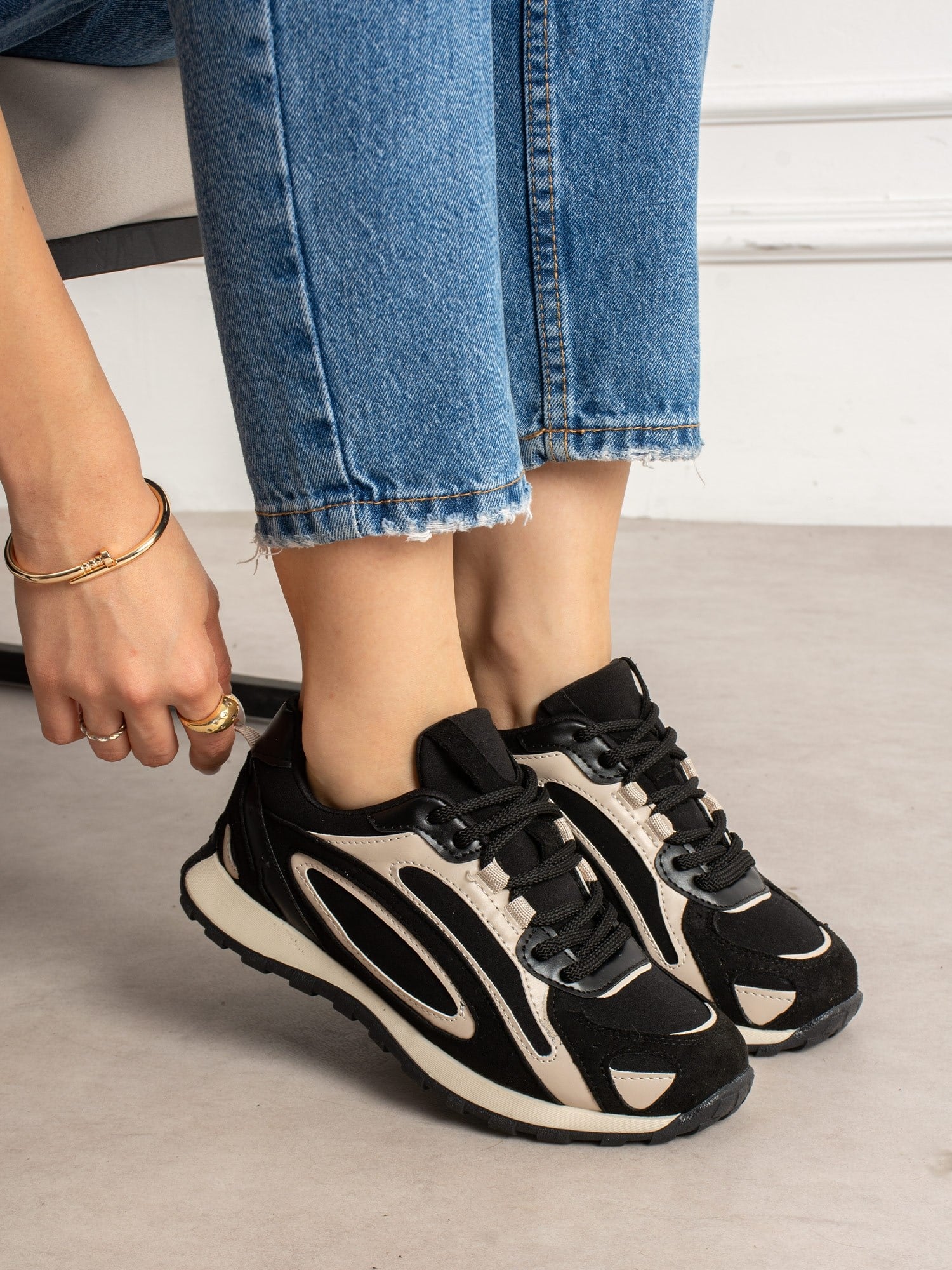 KEVER Siyah Kadın Sneakers