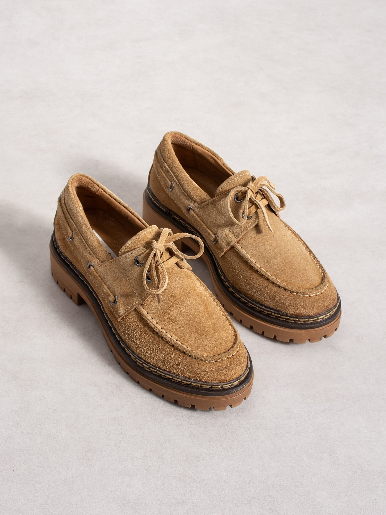 LAVENTO Vizon Hakiki Deri Kadın Loafer
