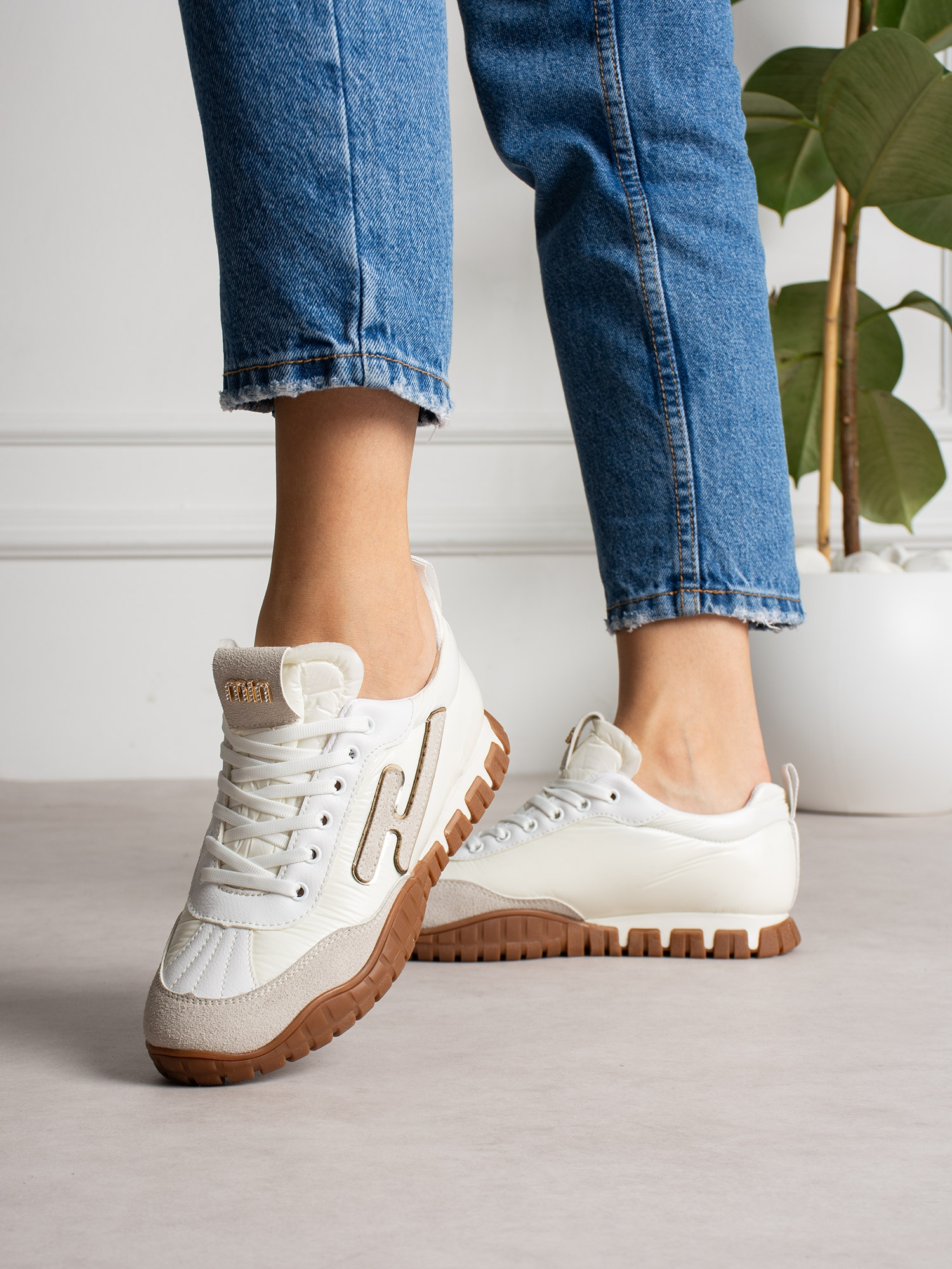 LEGNO Beyaz Kadın Sneakers