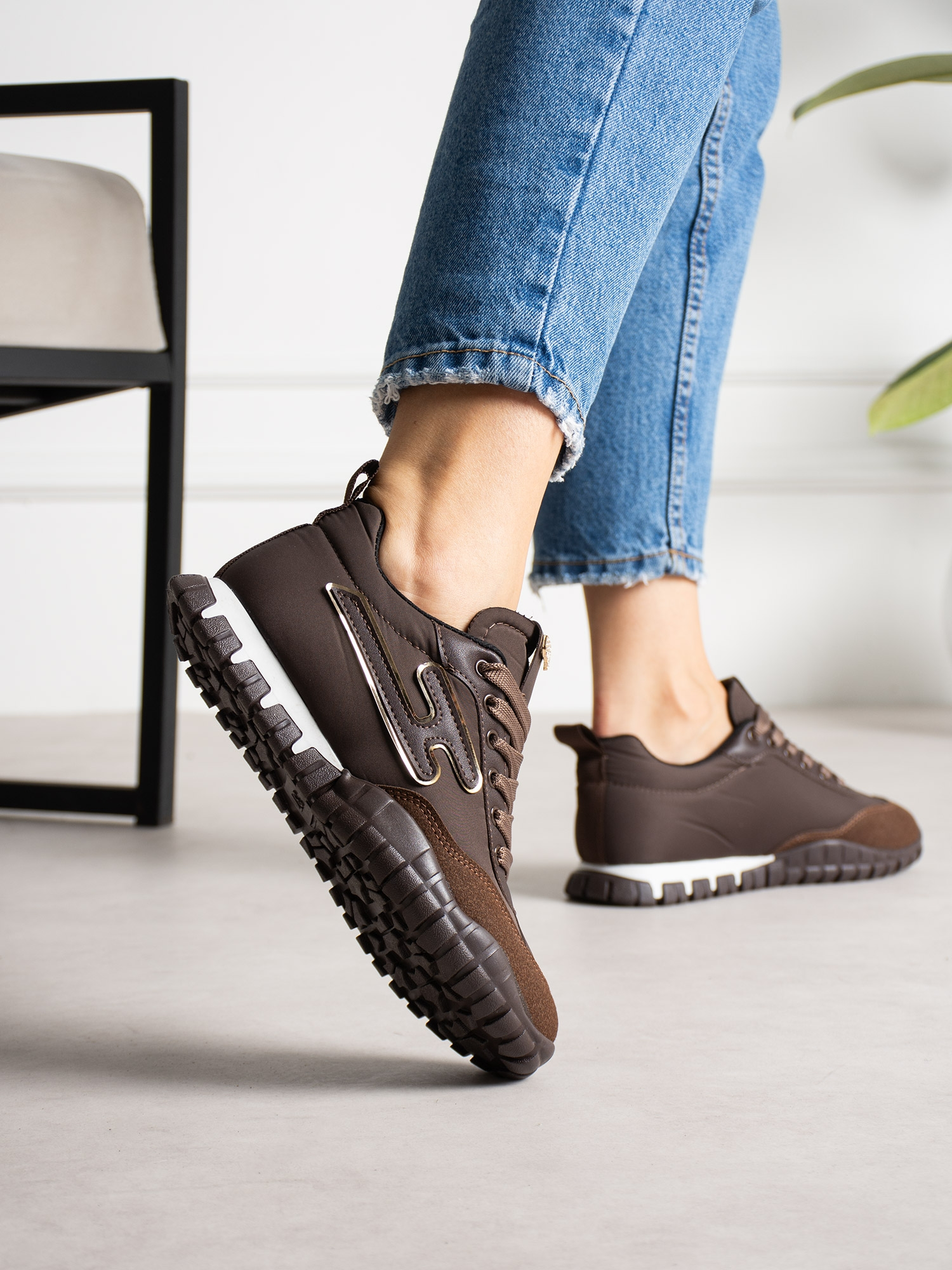 LEGNO Kahve Kadın Sneakers