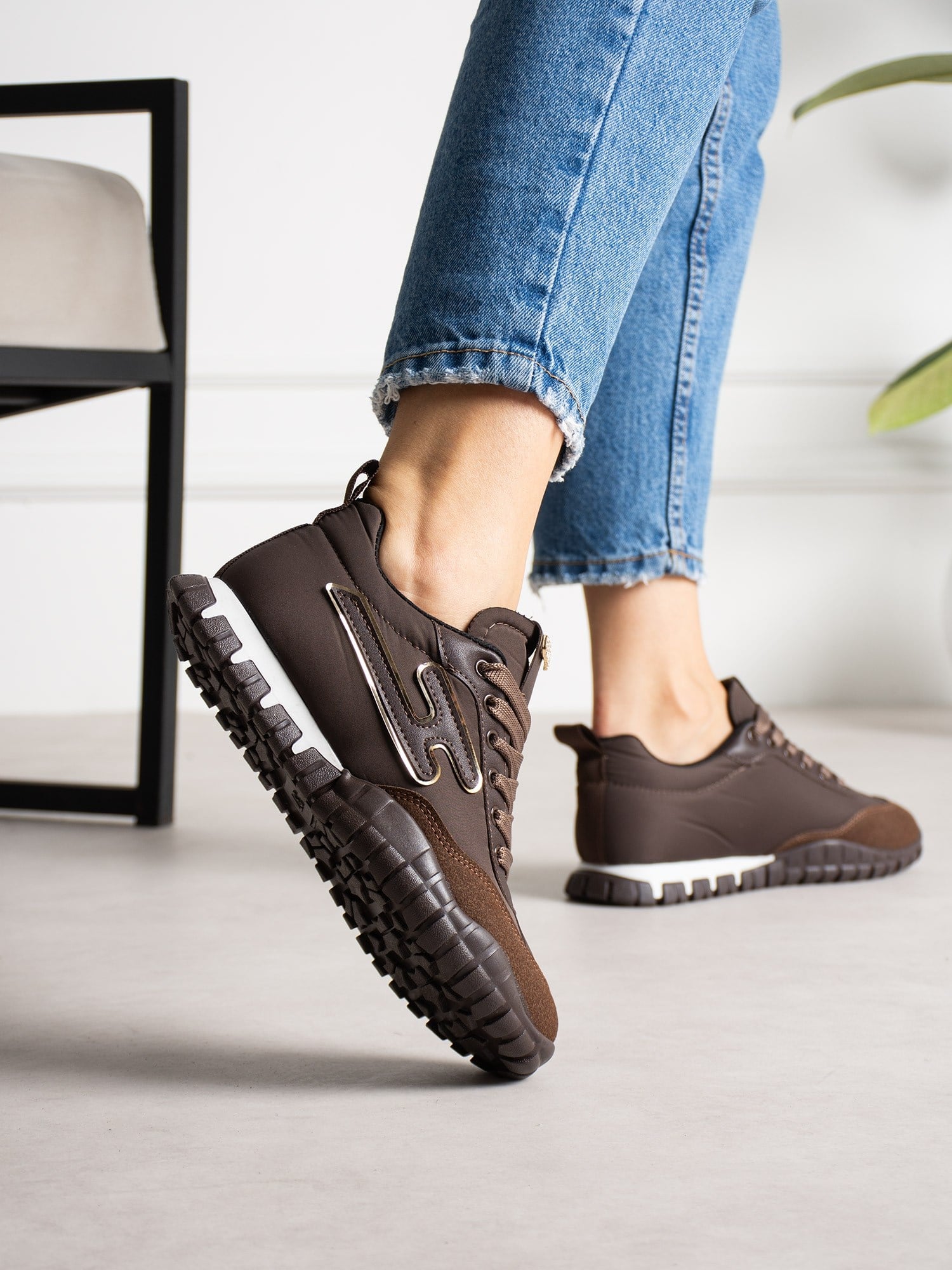 LEGNO Kahve Kadın Sneakers
