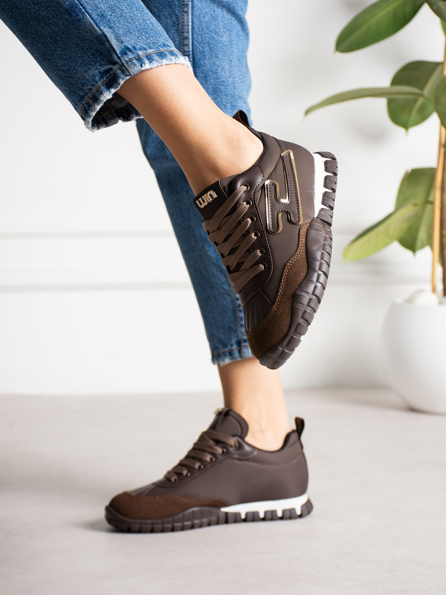 LEGNO Kahve Kadın Sneakers
