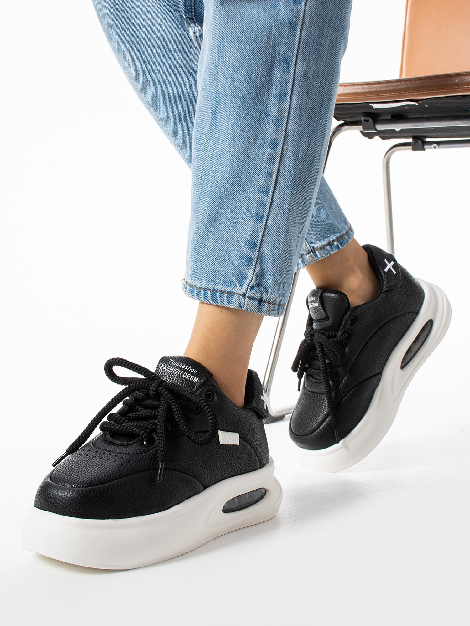 NİKO Siyah Kadın Sneakers