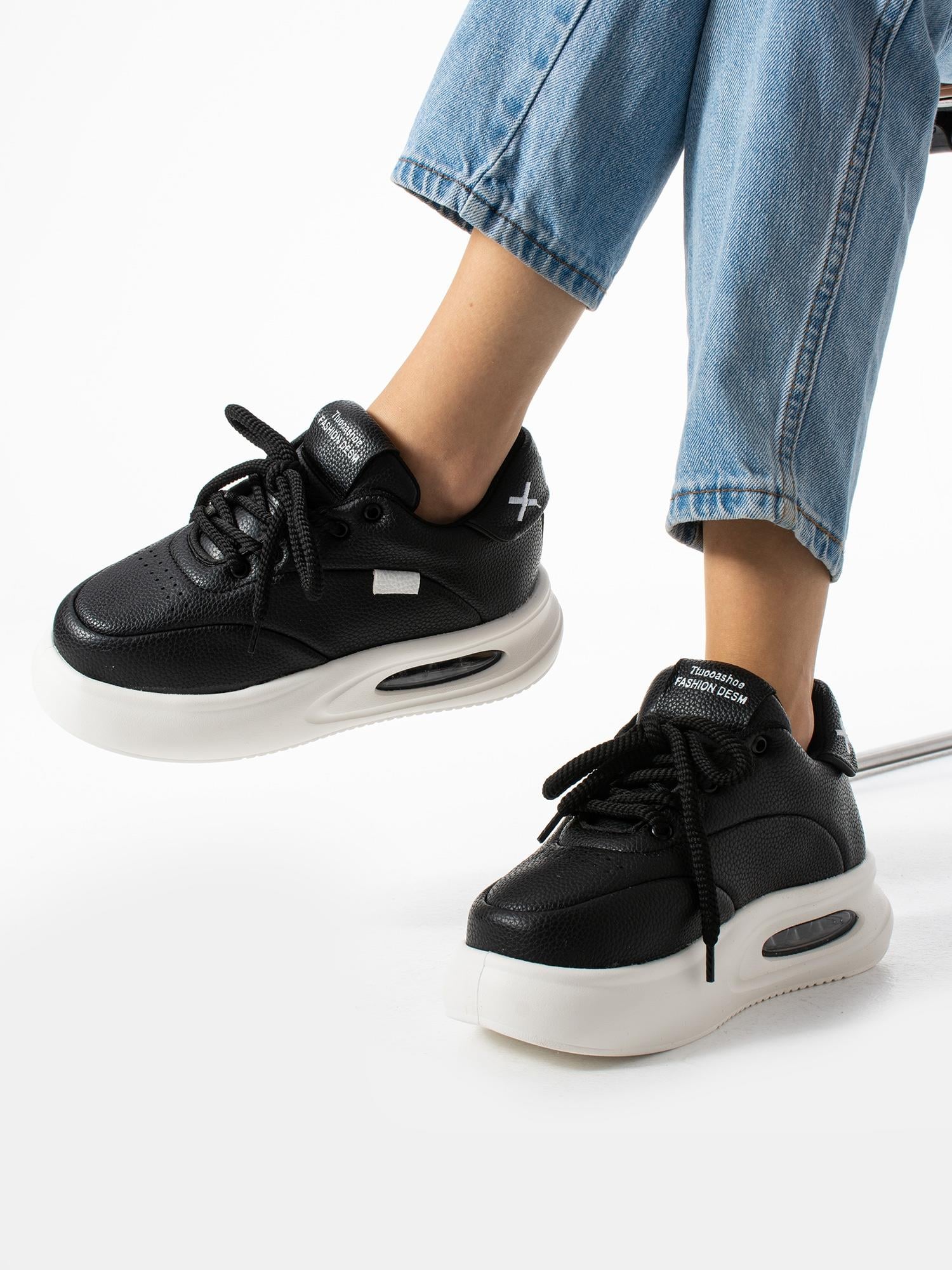 NİKO Siyah Kadın Sneakers