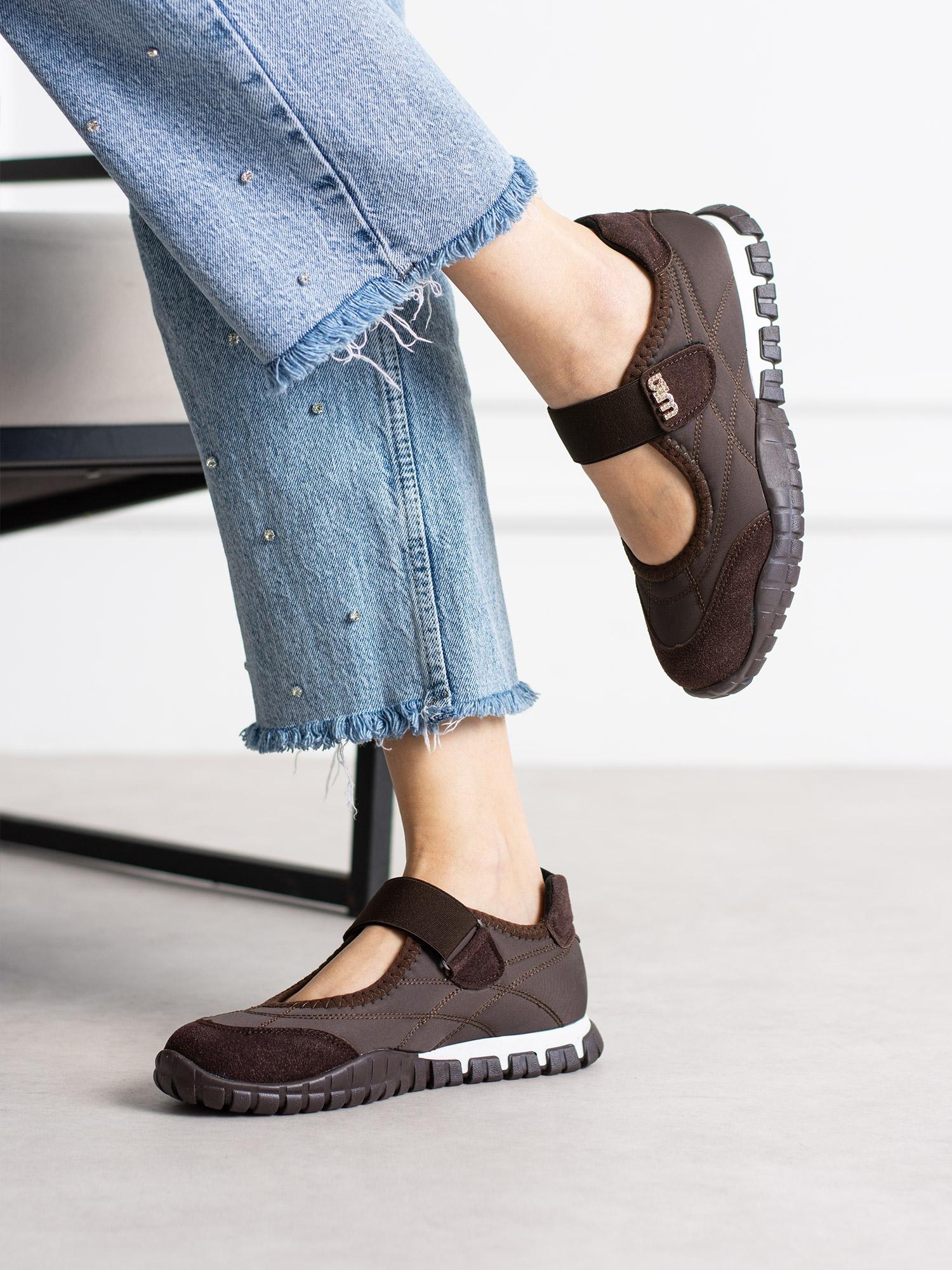SARTO Kahve Cırtlı Kadın Sneakers