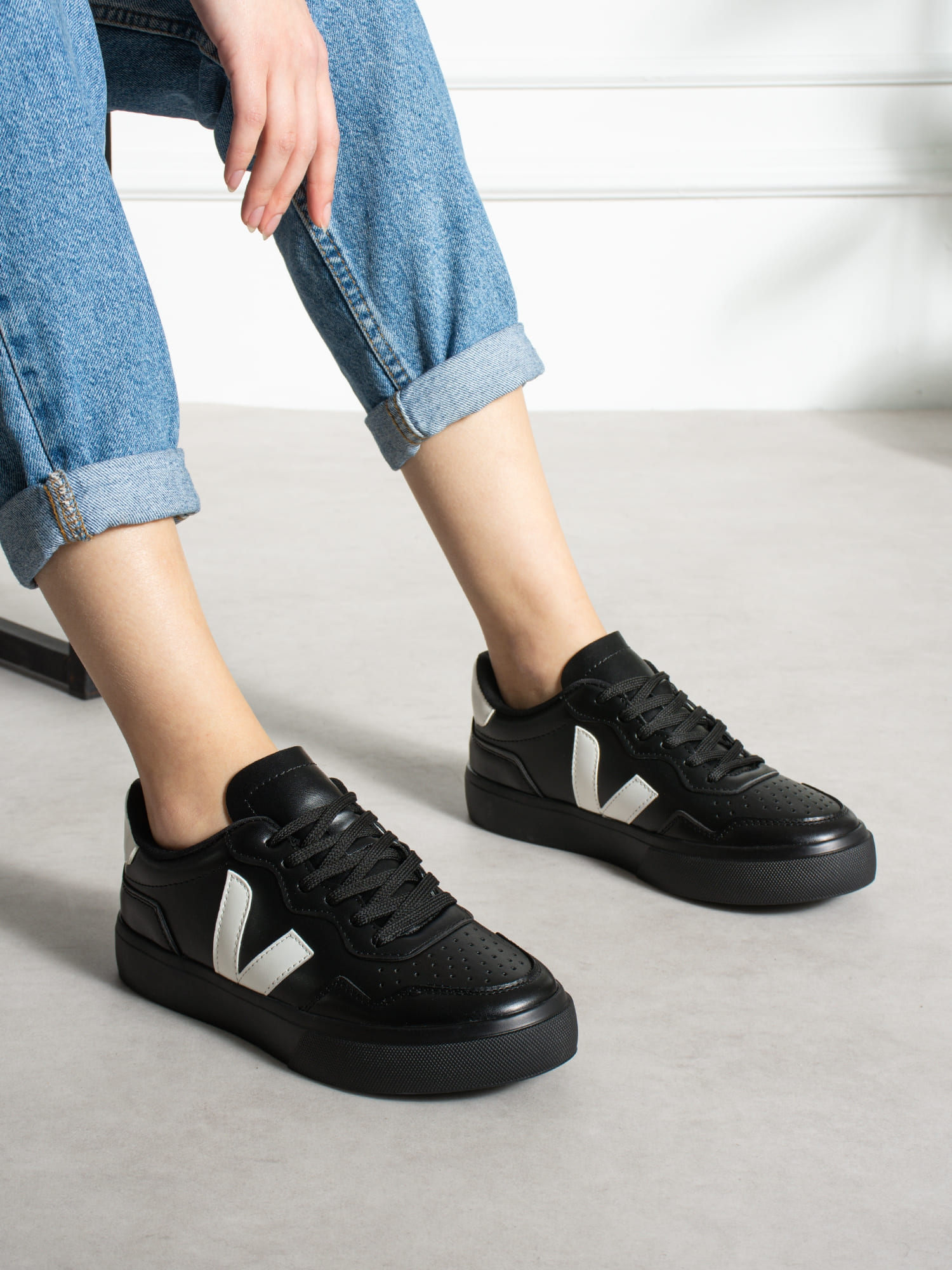 VENTO Siyah Kadın Sneakers