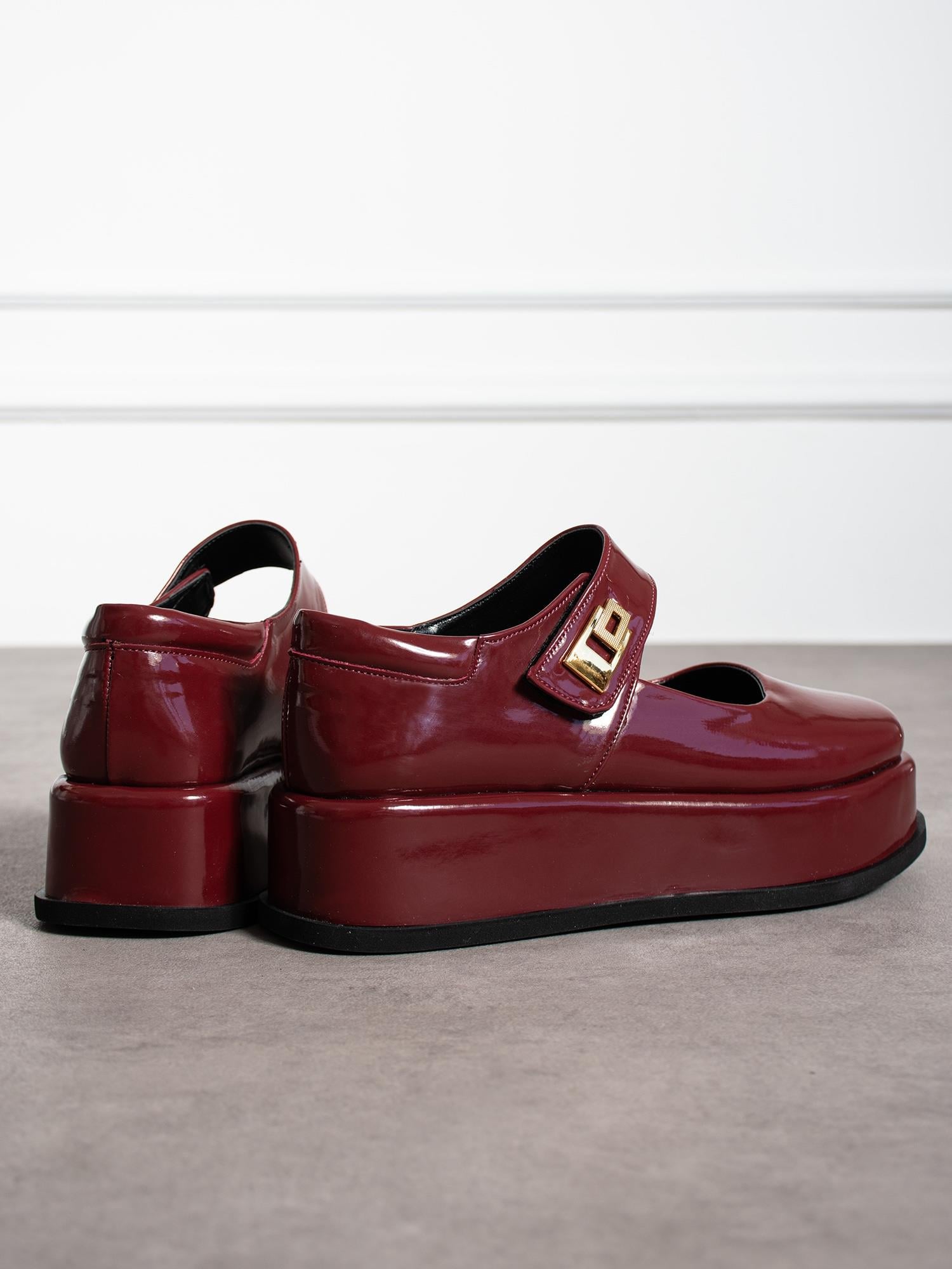 WEST Bordo Rugan Kadın Loafer