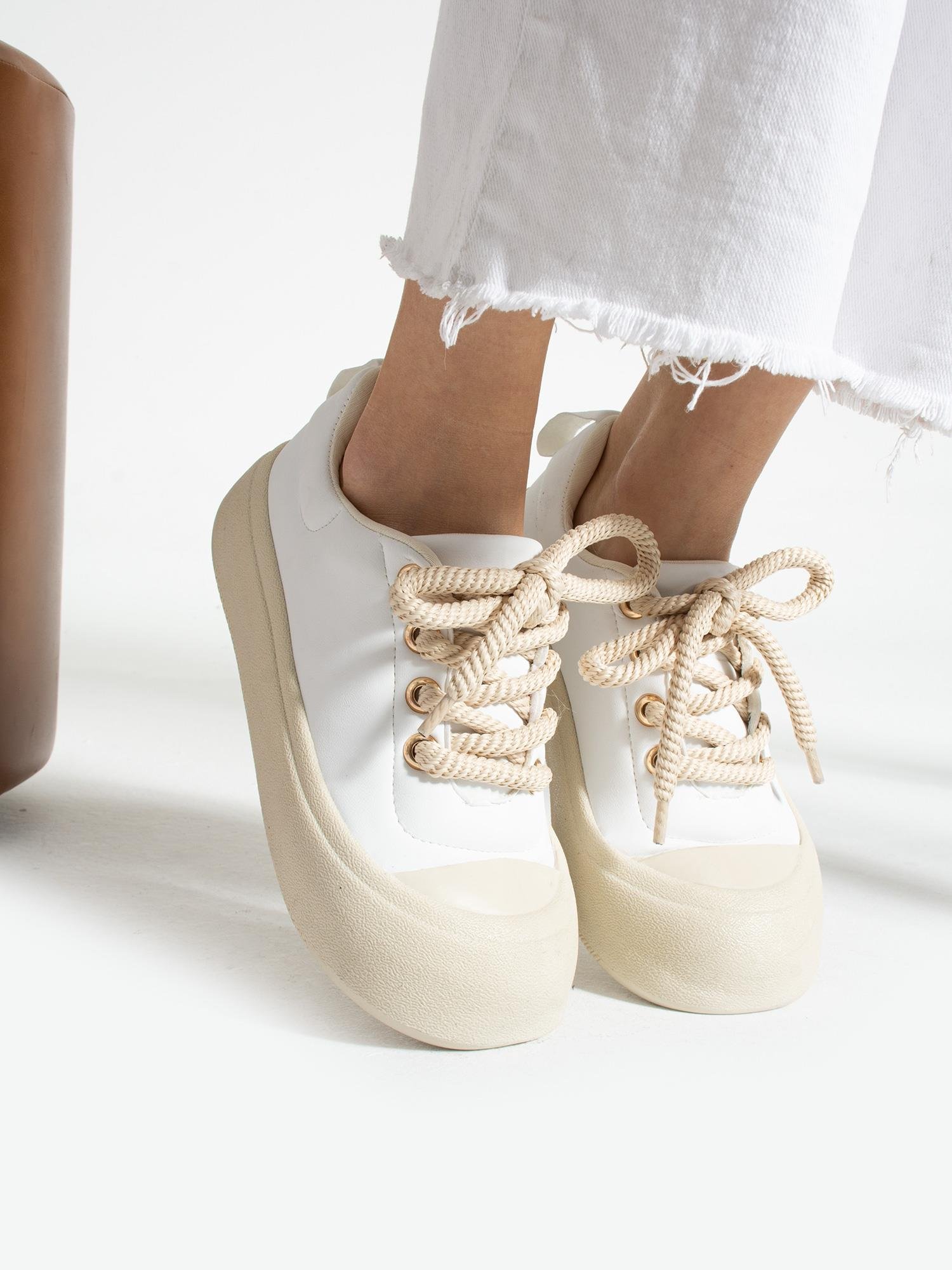 ZENY Beyaz Kadın Sneakers