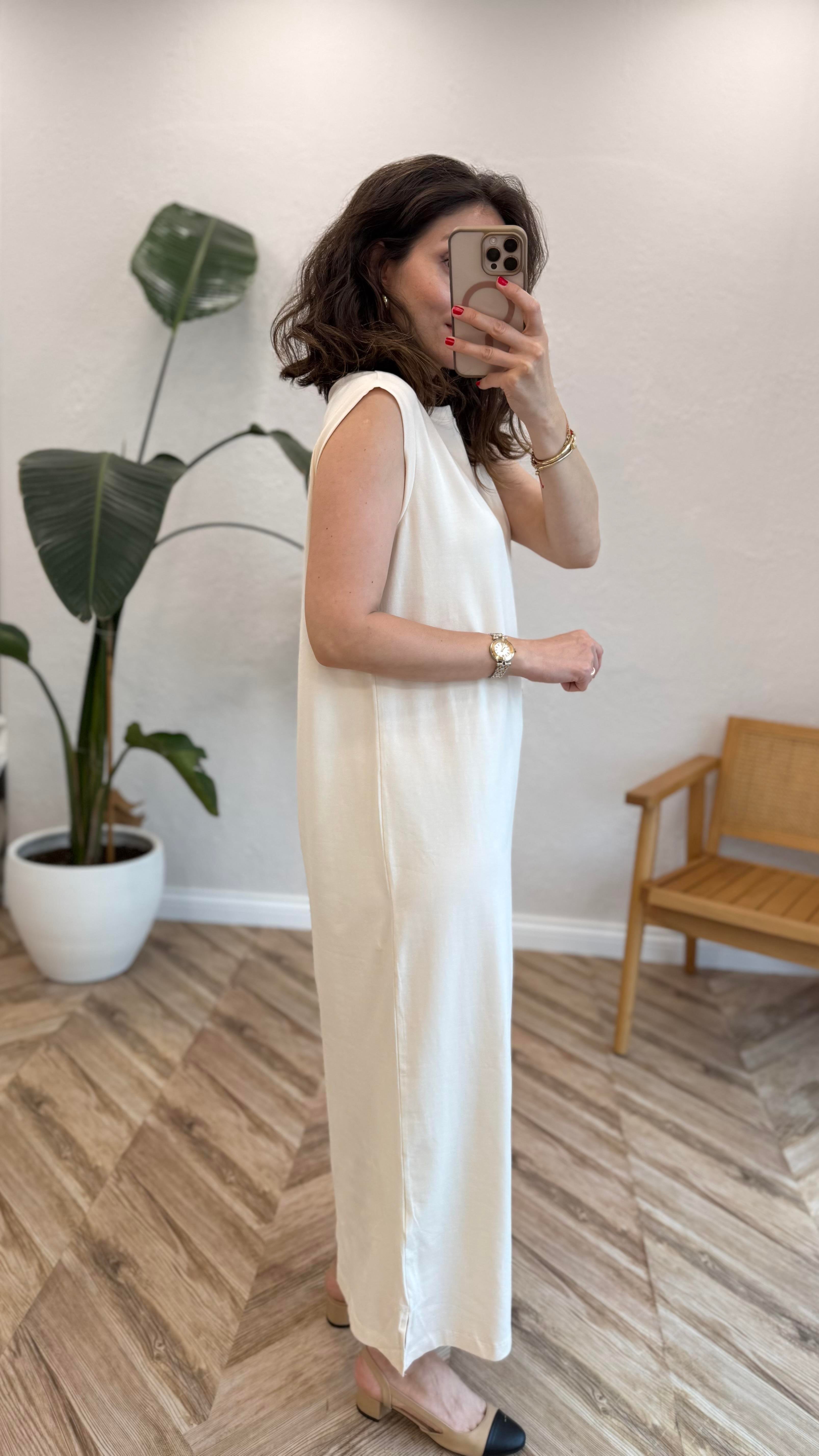 BEJ 4958 SIFIR KOL ÖRME ELBİSE