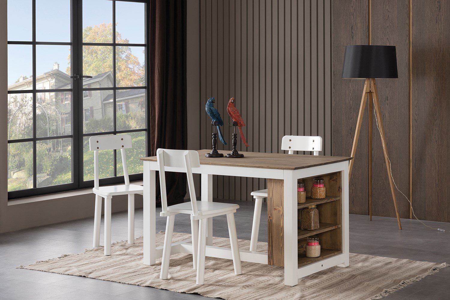 Alaçatı Mutfak Masa Seti