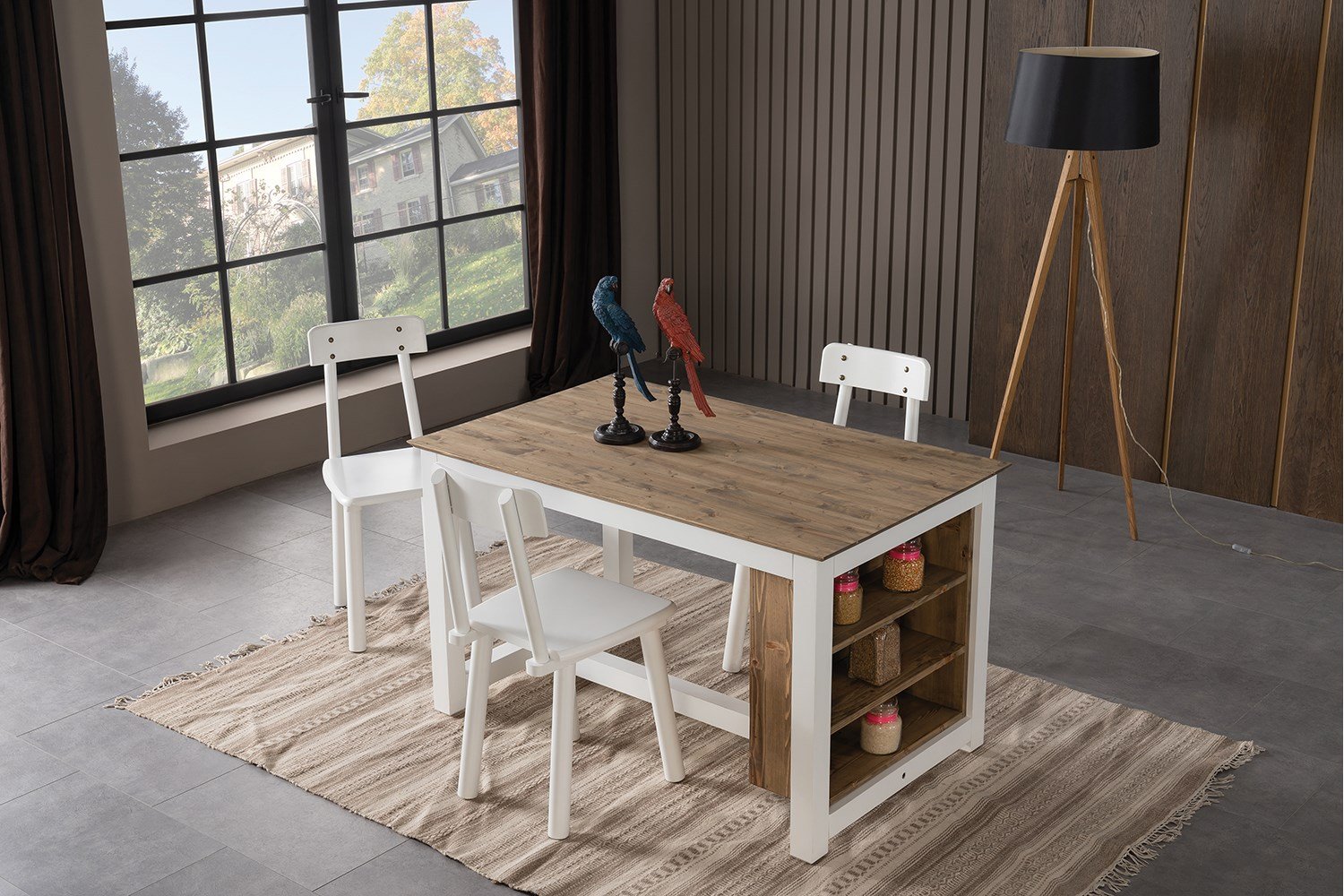 Alaçatı Mutfak Masa Seti