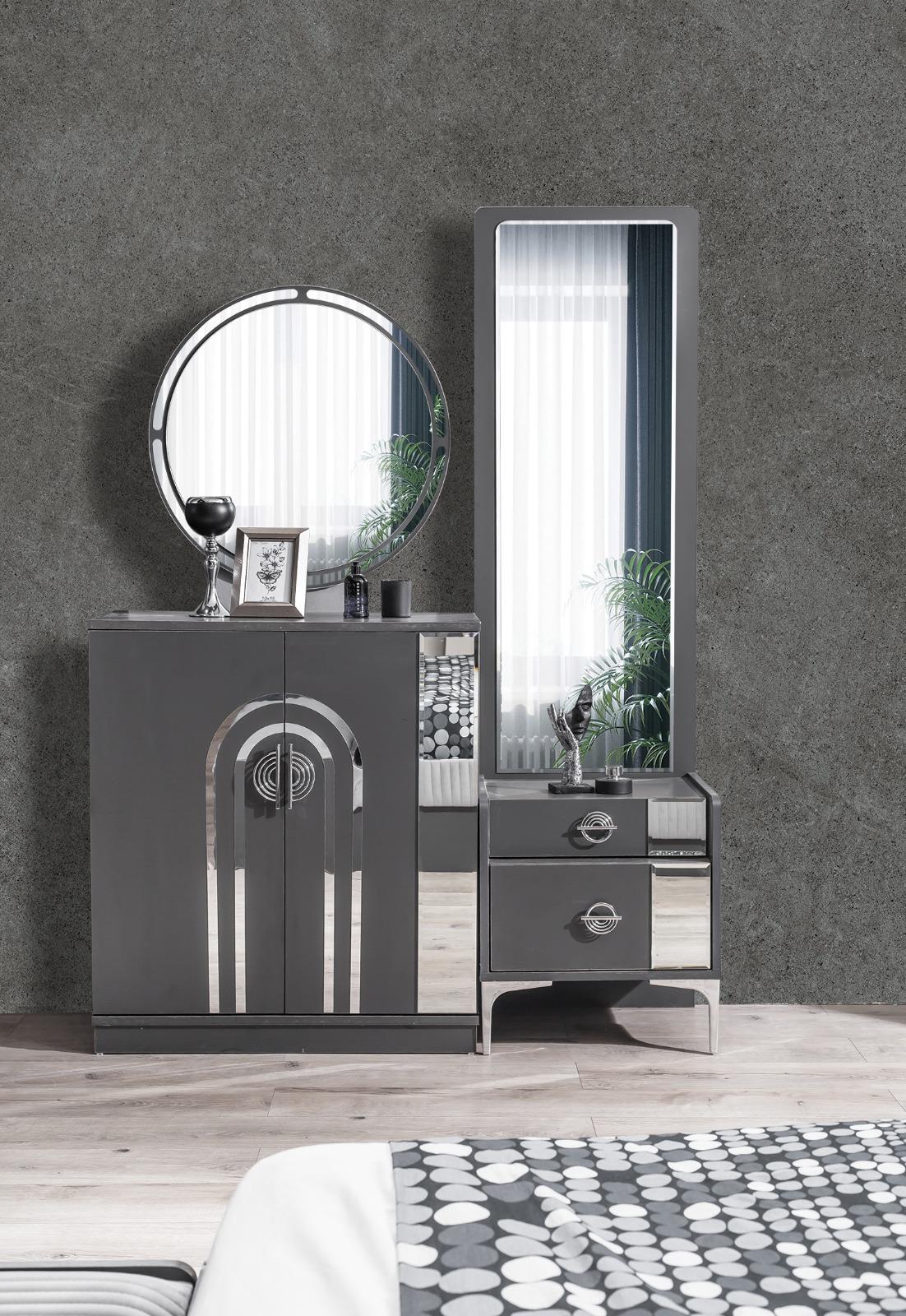 Arya Yatak Odası antrasit