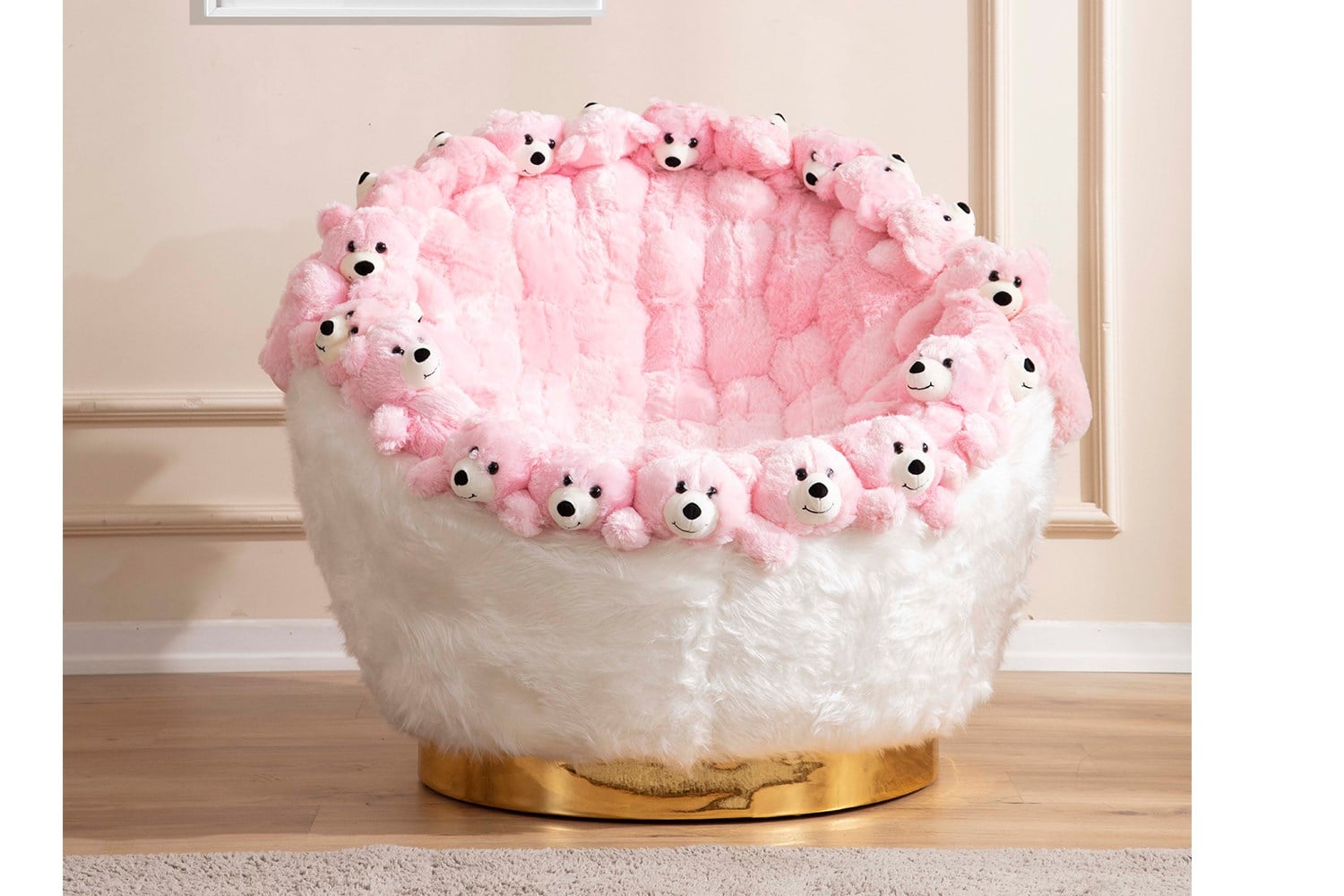 Pufybear Berjer Pembe