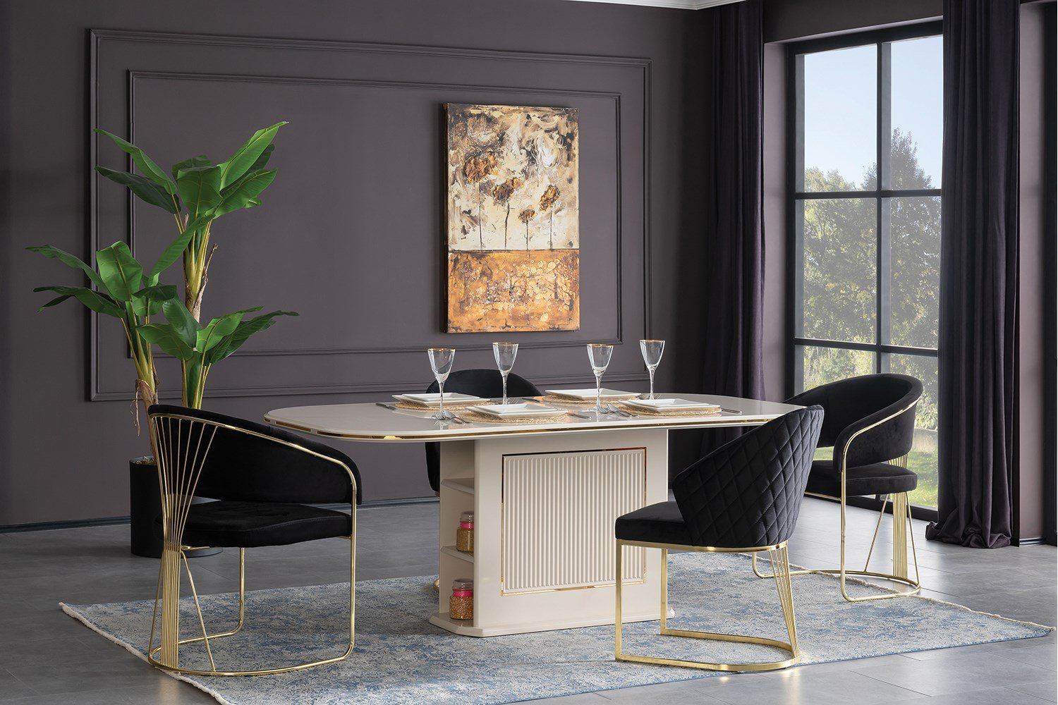 Üsküp Mutfak Masa Seti 2