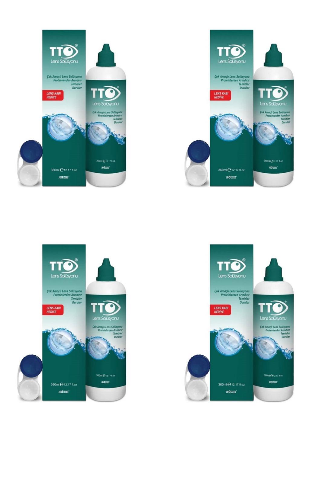 TTO Lens Solüsyonu 360 ML 4 Adet