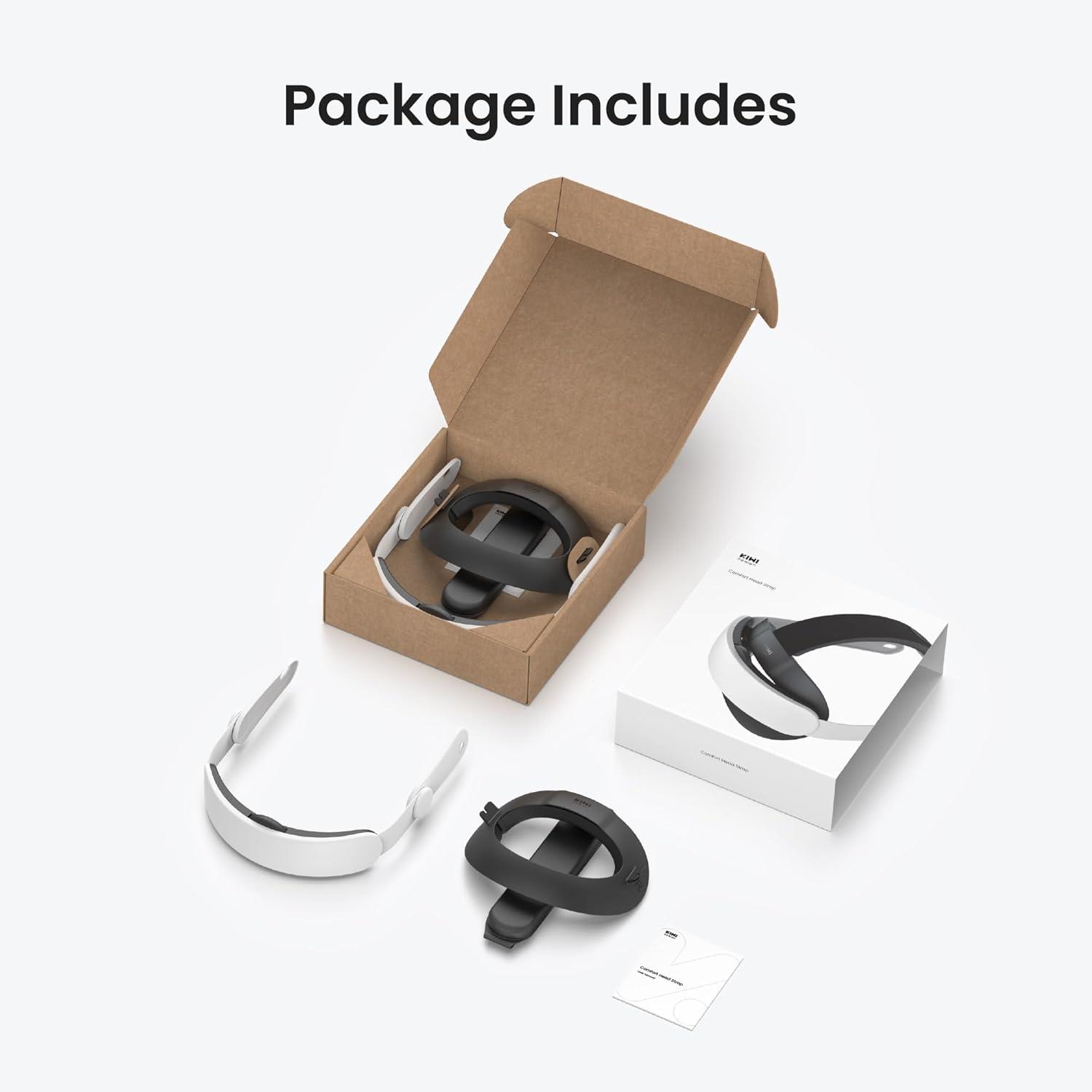 KIWI Design K4 Konforlu Kafa Bandı Meta Quest 3 3S Uyumlu