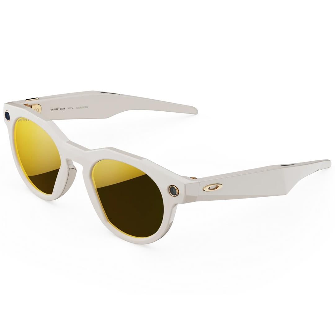 Oakley Meta HSTN Kameralı Yapay Zekalı Akıllı Gözlük Warm Grey Prizm 24K Polarized