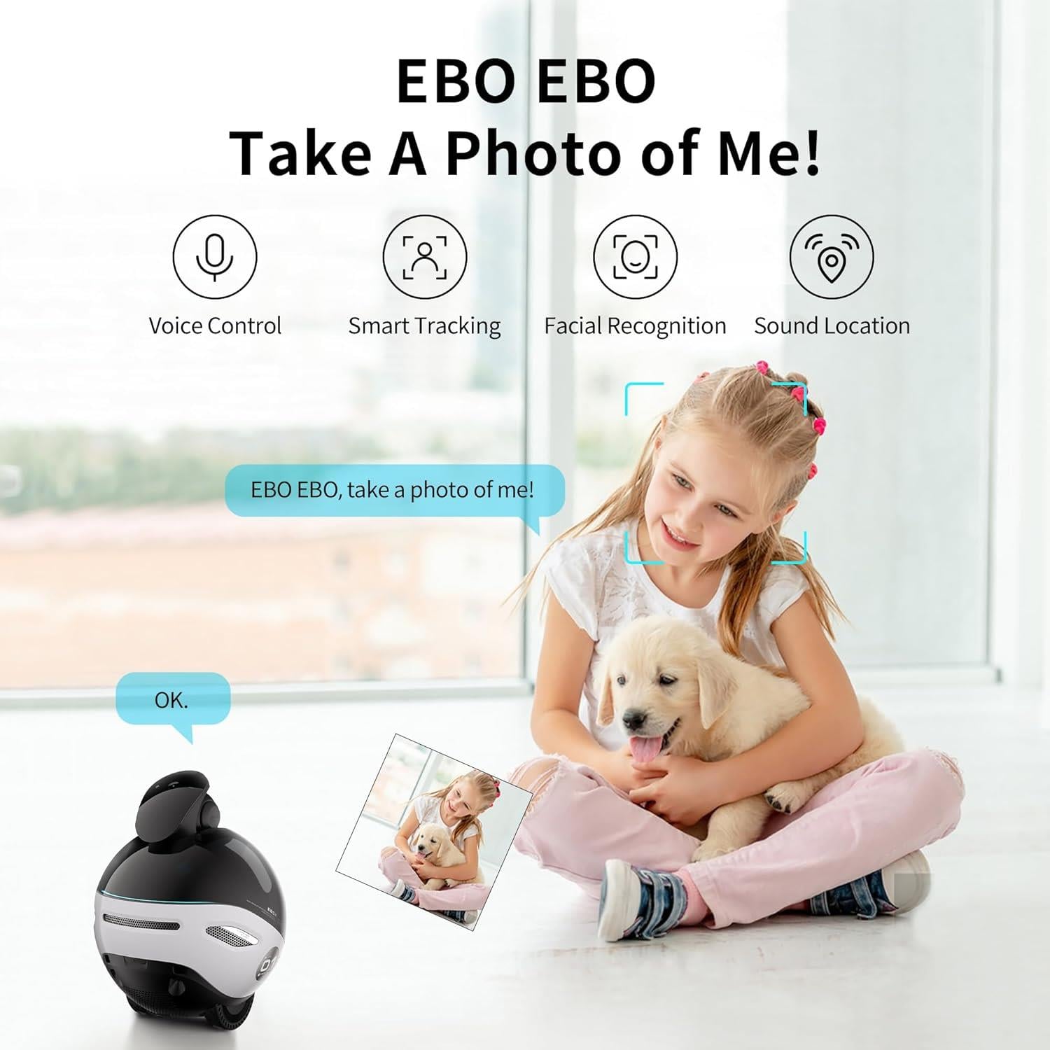 Enabot EBO X FamilyBot – YZ Destekli Akıllı Ev Robotu