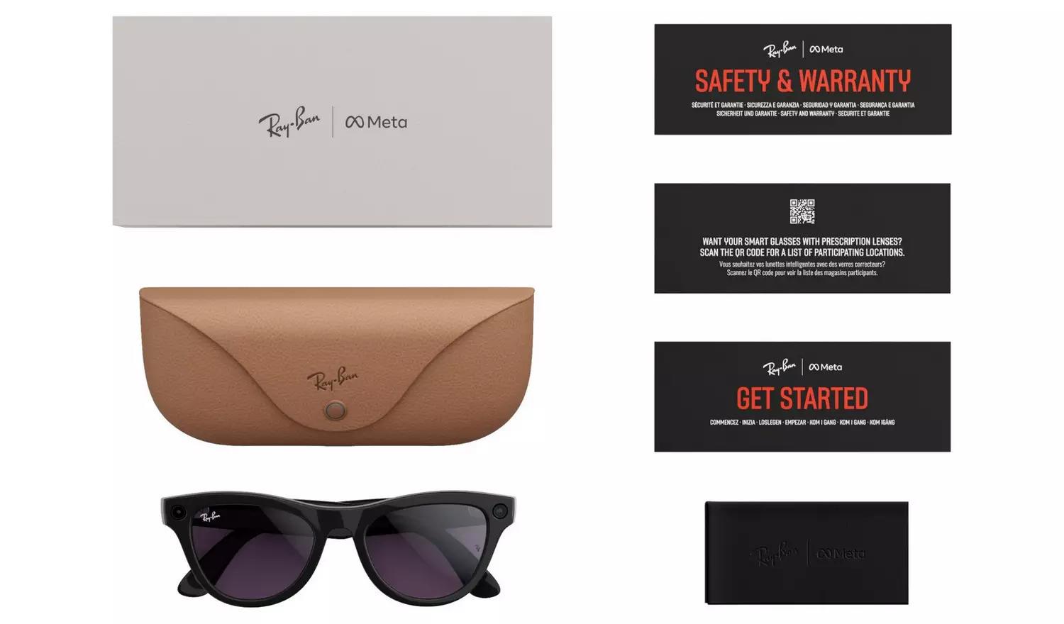 Ray-Ban Meta Skyler Akıllı Gözlük Shiny Black Transitions Amethyst Beden 52
