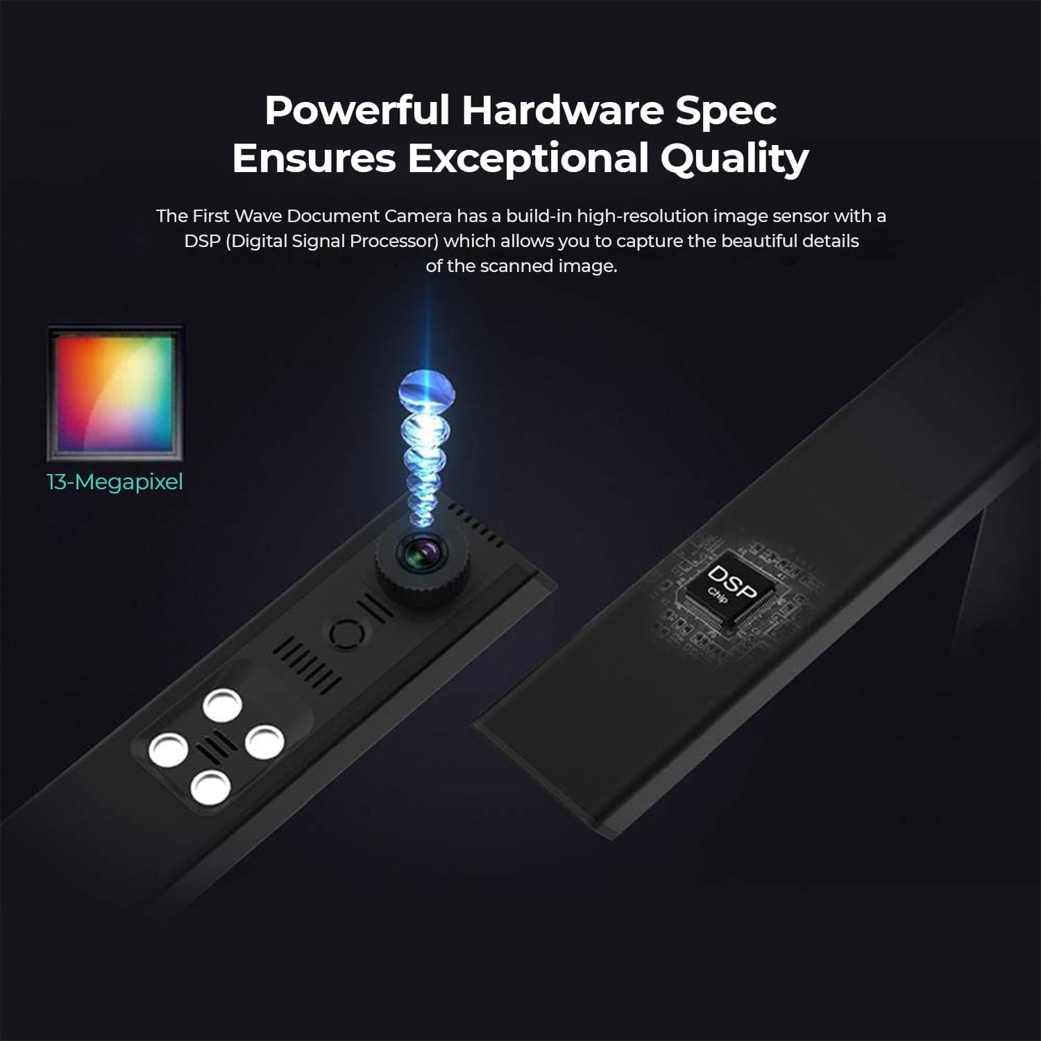 First Wave Portable Document Scanner – Taşınabilir Akıllı Doküman Tarayıcı