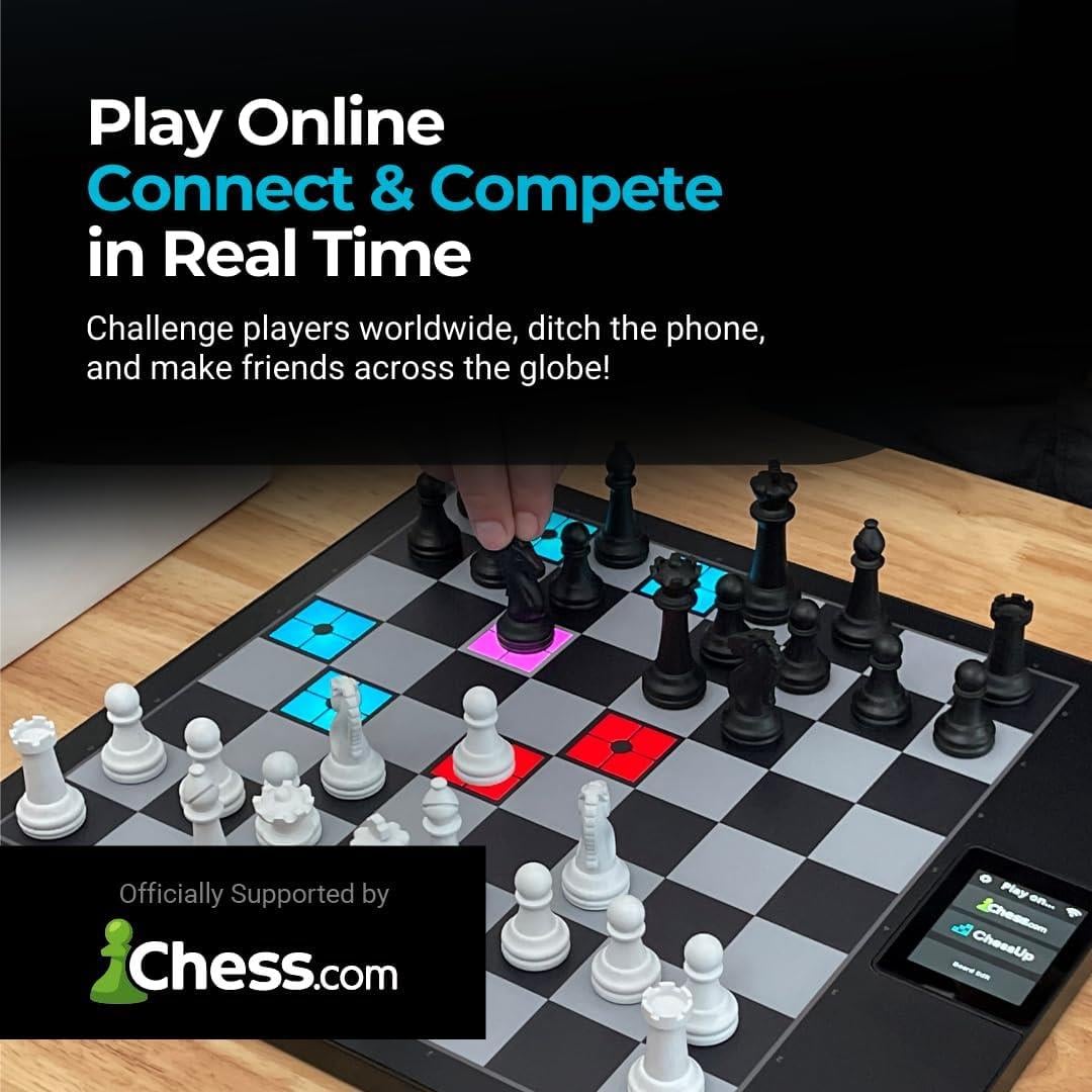 ChessUp 2 AI Yapay Zeka Destekli Akıllı Satranç Tahtası
