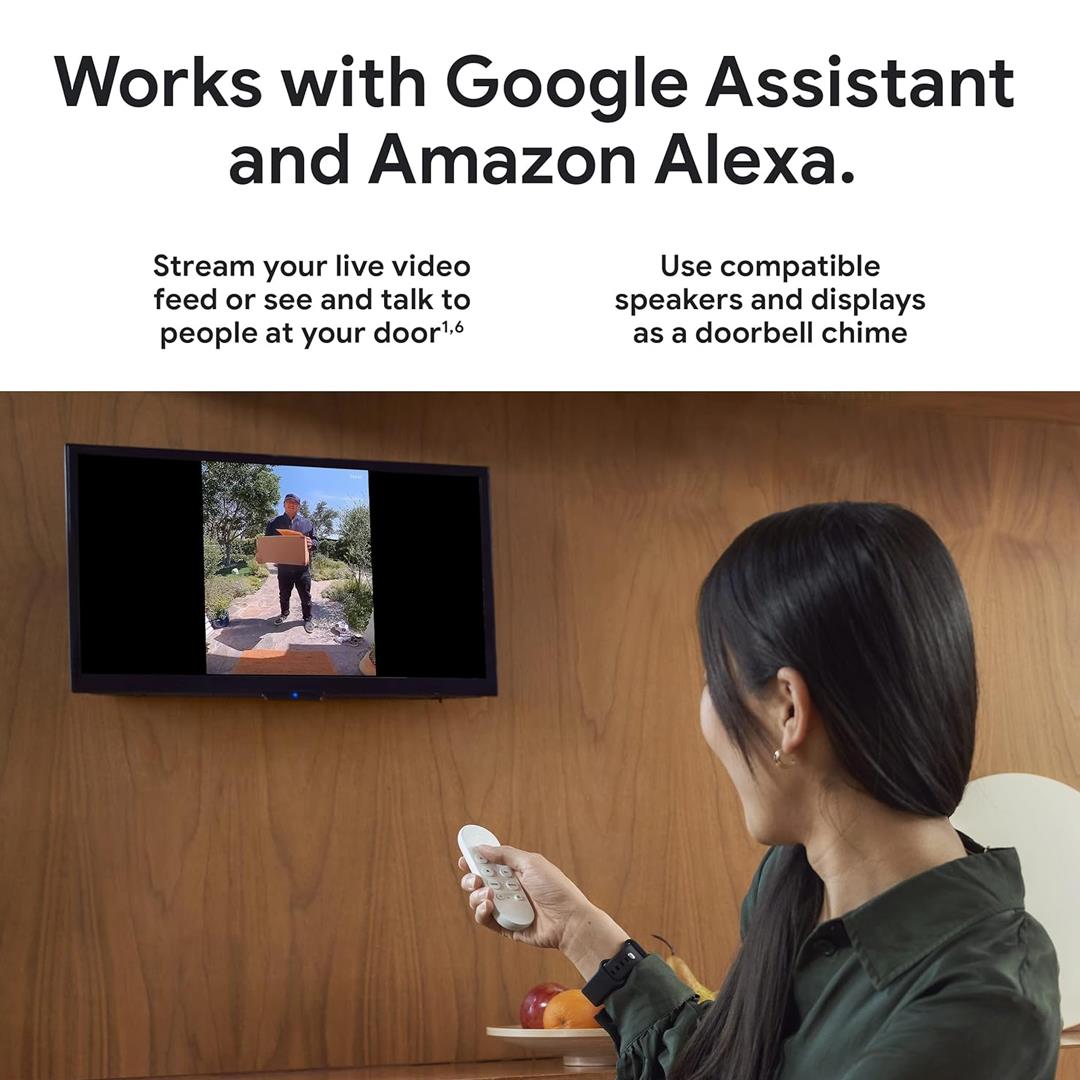 Google Nest Kapı Zili Kablolu 2. Nesil