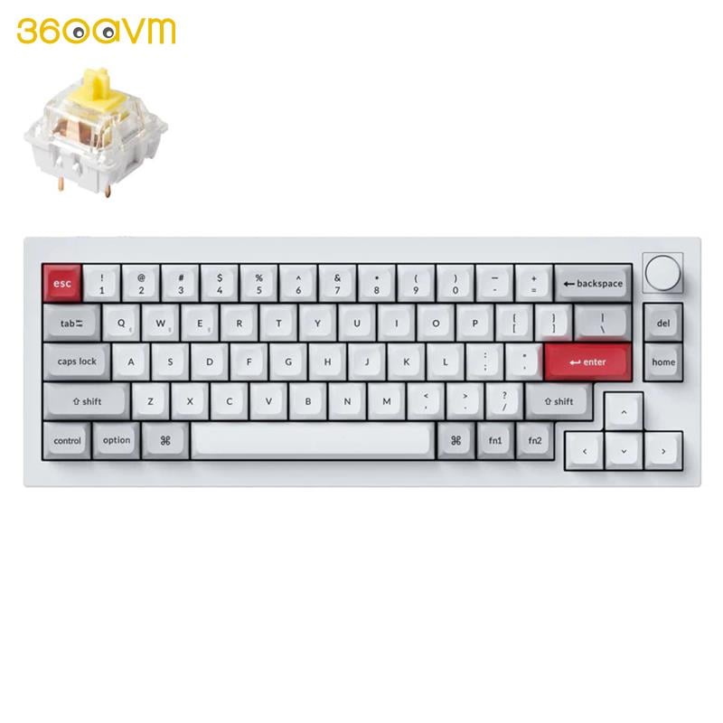 Keychron Q2 Pro QMK/VIA Kablosuz Özel Mekanik Klavye