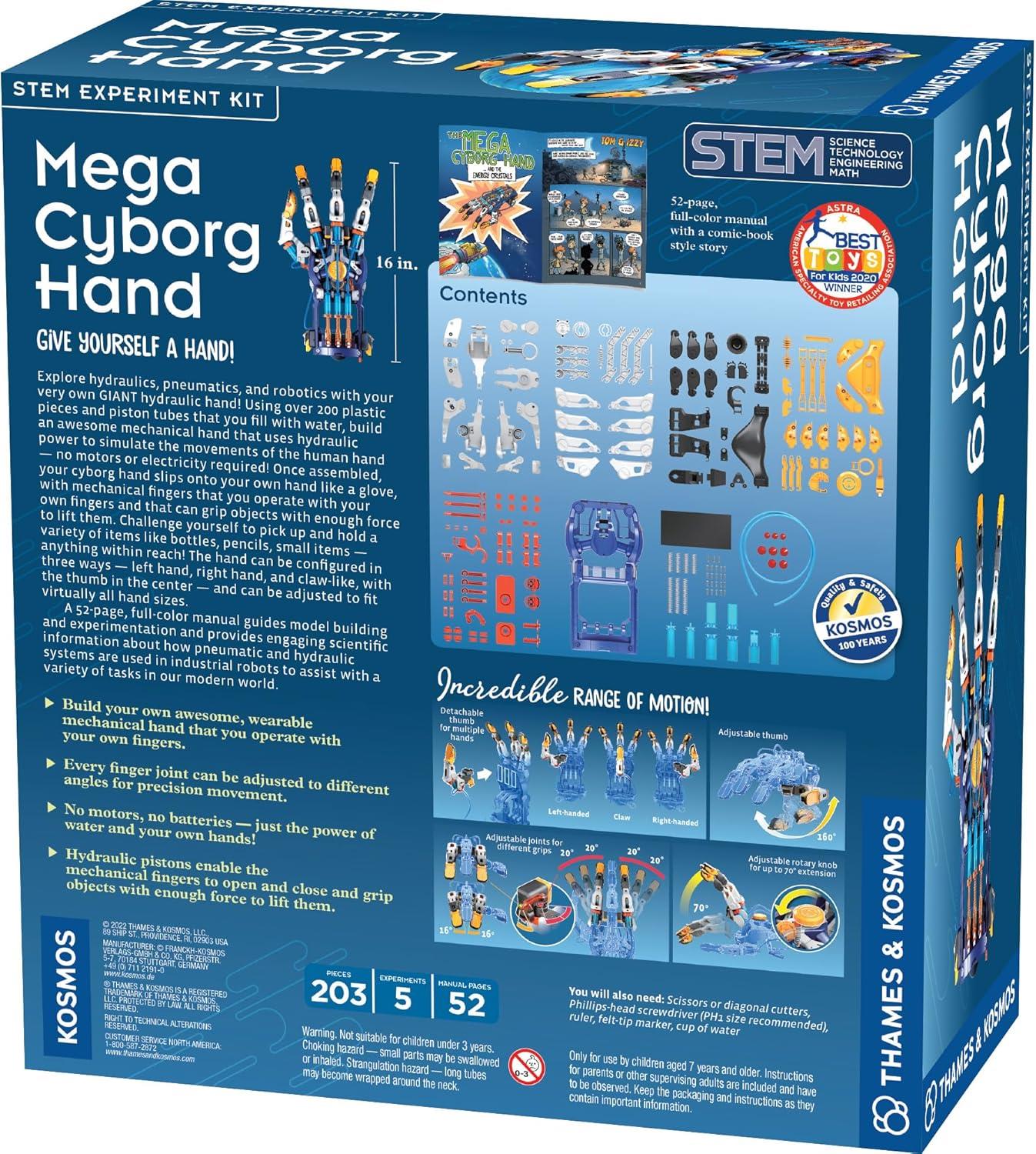 Thames & Kosmos Mega Cyborg El STEM Deney Seti
