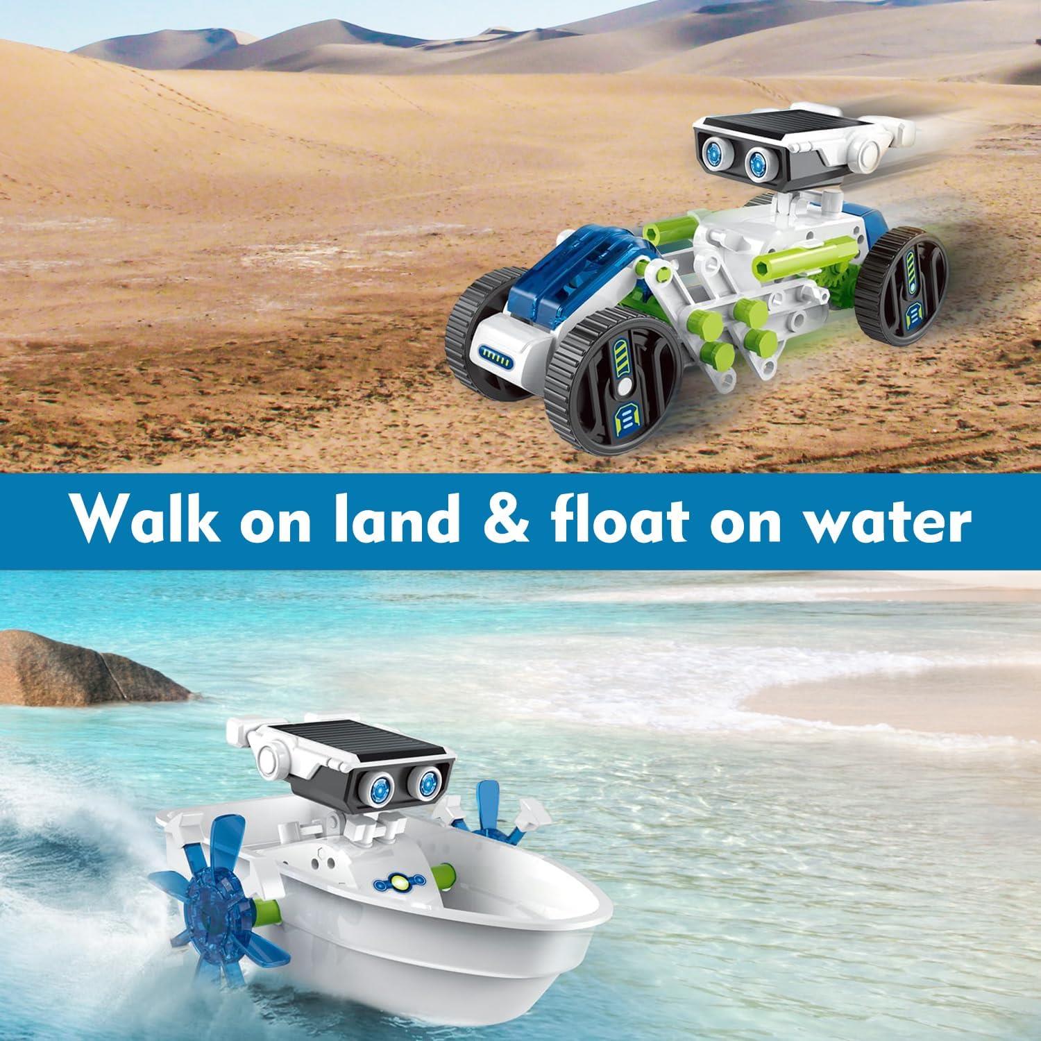 Masroo 12 in 1 Solar Robot 8-9-10-11-12 Yaş STEM Kiti