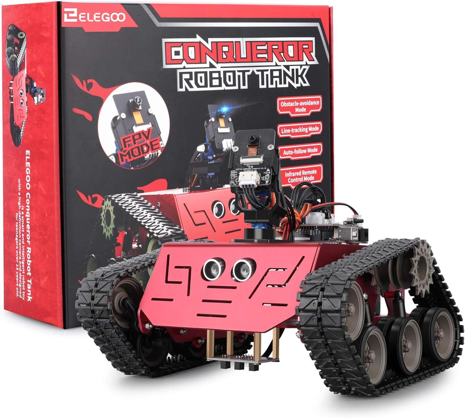 ELEGOO Conqueror STEM Robot Tank Kit