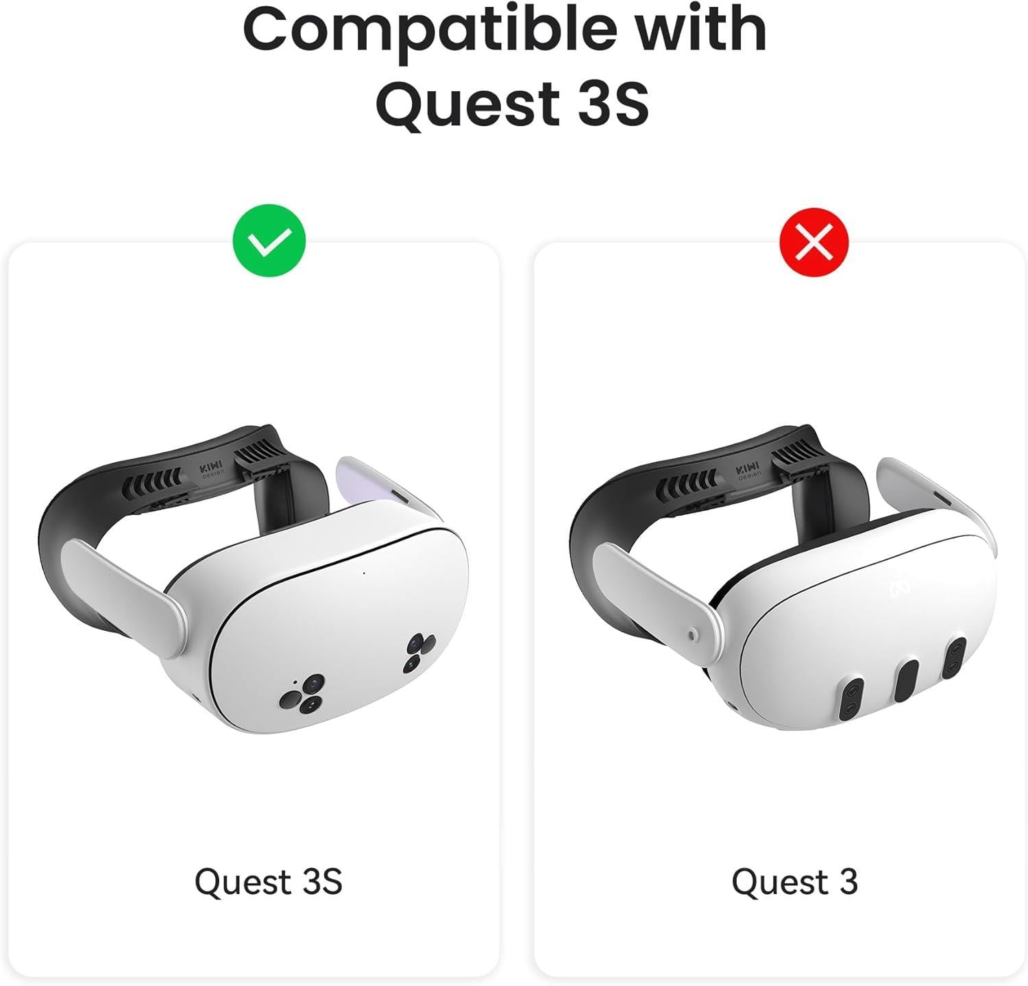KIWI Design V4 Yüz Arayüzü Quest 3S Uyumlu
