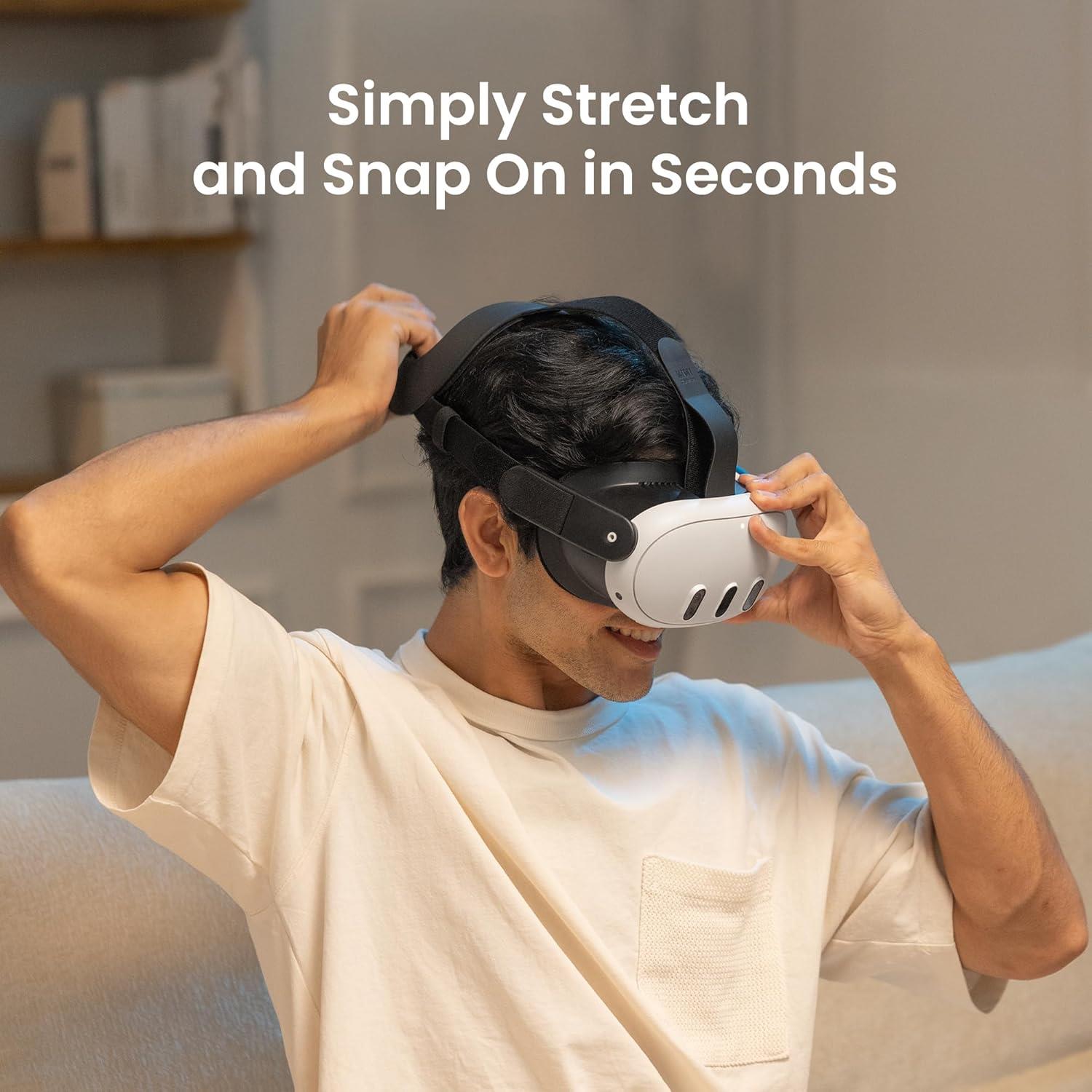 KIWI Design K4 Flex Comfort Elite Kafa Bandı Meta Quest 3 ve 3S Uyumlu
