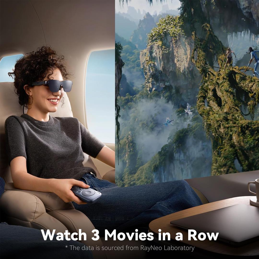 TCL RayNeo Air 3s Pro AR (XR) Gözlük Ve Pocket TV Bundle