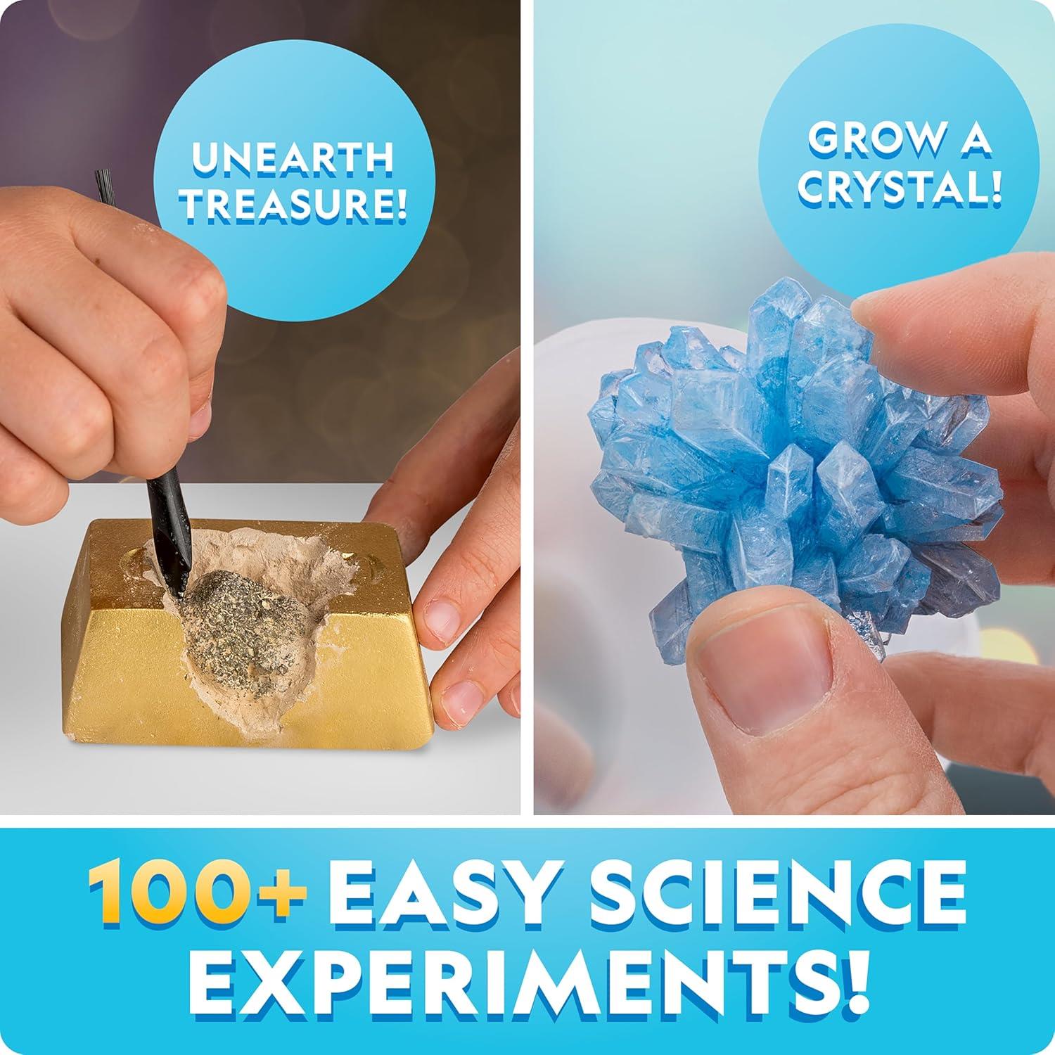 National Geographic Earth Science Kit – Çocuklar için 100+ Bilim Deneyi STEM Seti