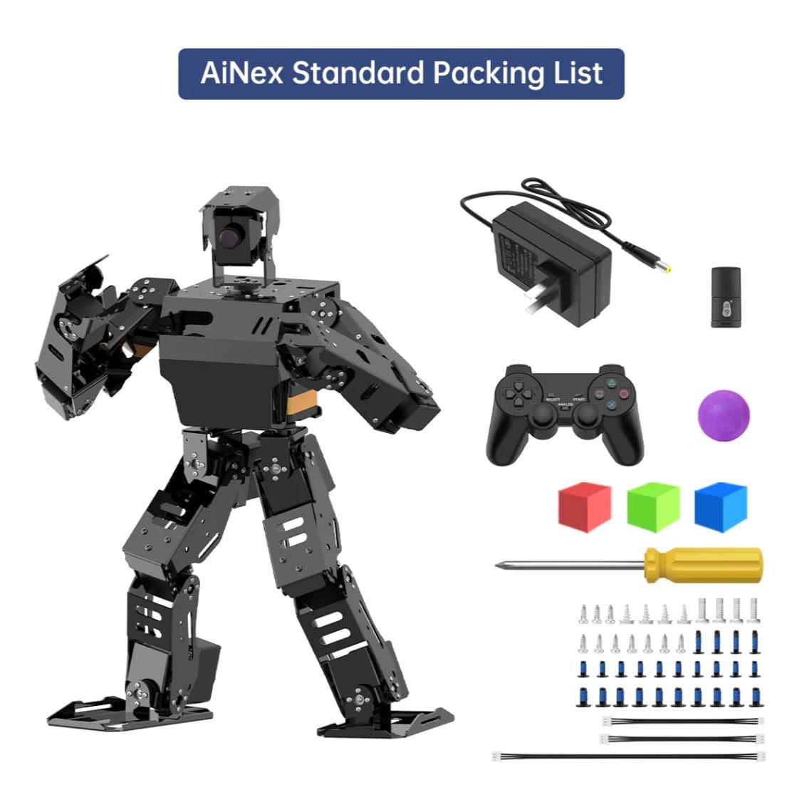 Hiwonder AiNex Raspberry Pi ROS YZ Görüş İnsansı Robot Standart Kit