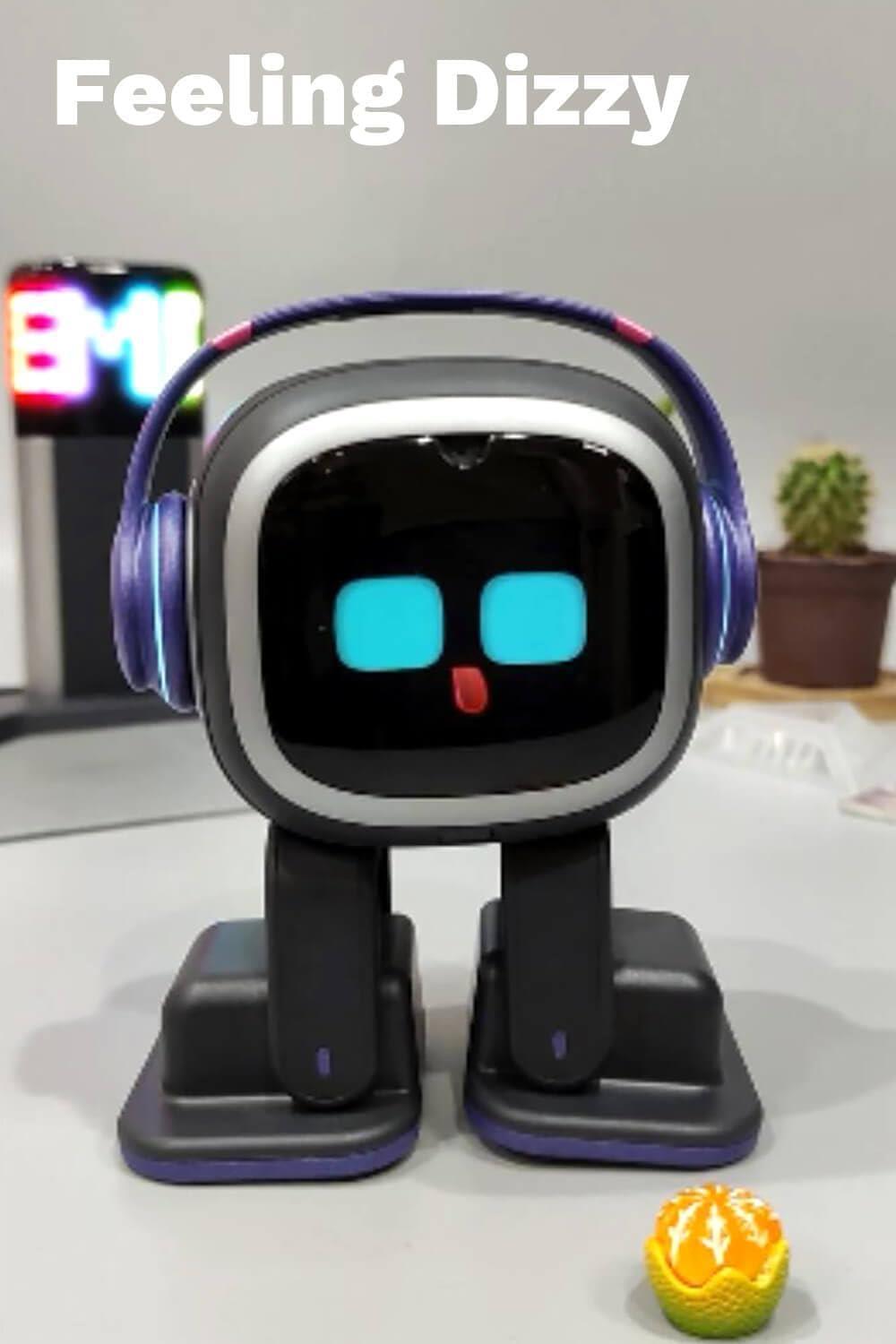EMO Go Home AI Masaüstü Pet Robot Home Station İle Birlikte