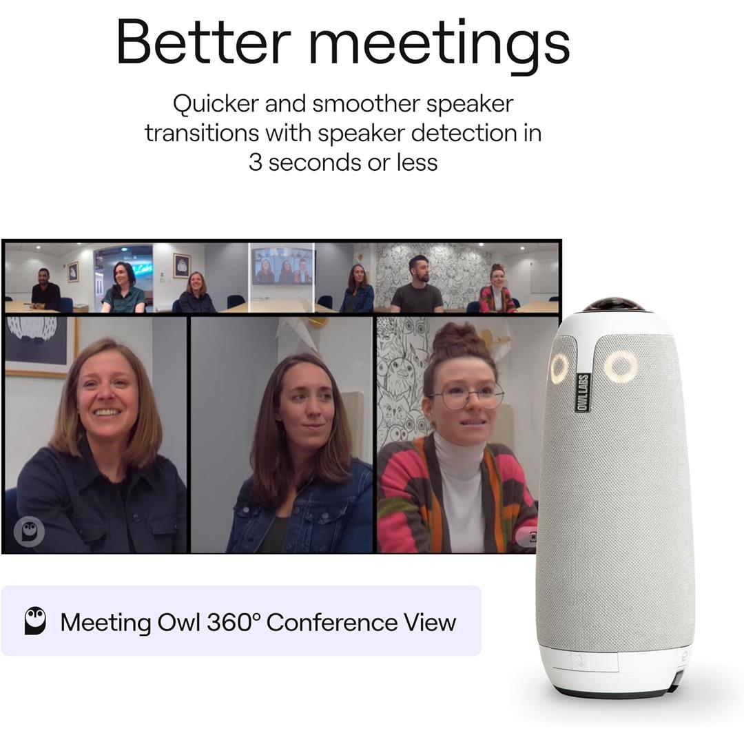 Owl Labs Meeting Owl 3 - 360° 1080p HD Konferans Odası Kamerası