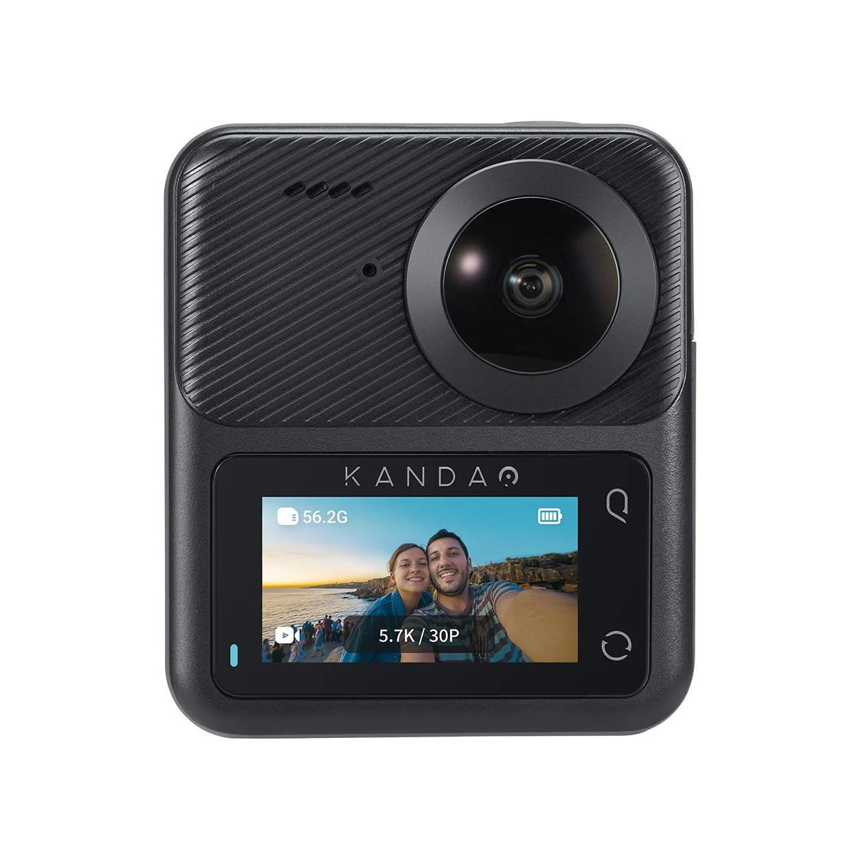 Kandao QooCam 3 5.7K Video 62MP Fotoğraf 360 Aksiyon Kamera 
