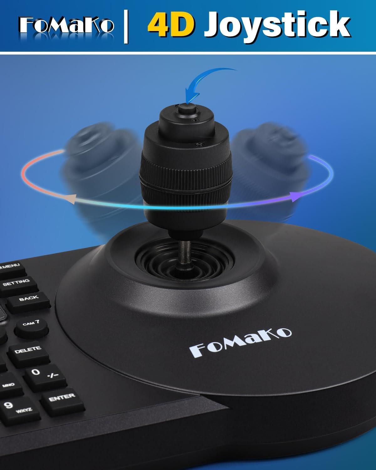FoMaKo PTZ Kamera Kontrol Cihazı KC608 Pro