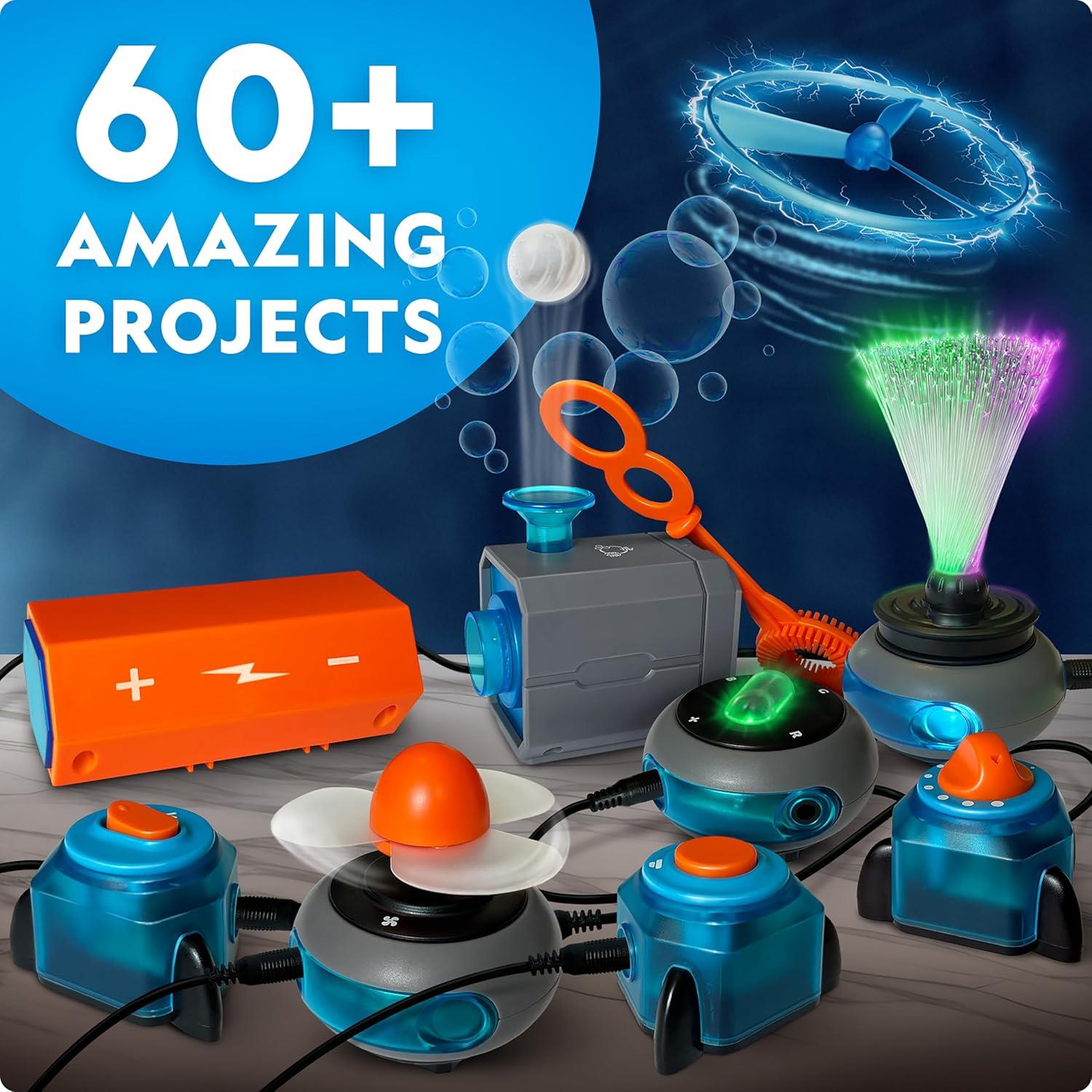 National Geographic Epic Circuits Bilim Seti - 60 Elektrik Devresi STEM Seti