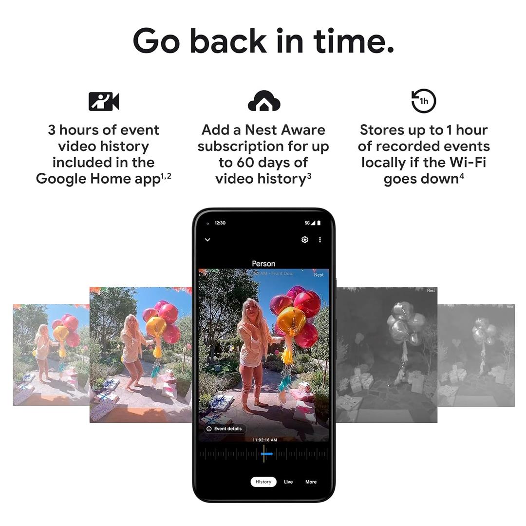 Google Nest Kapı Zili Kablolu 2. Nesil